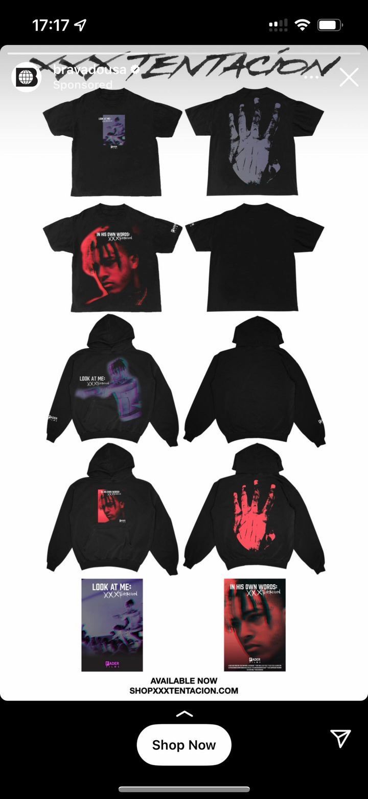 Revenge XXXTentacion Look At Me Kill Hand T-shirt Size US L / EU 52-54 / 3 - 4 Thumbnail
