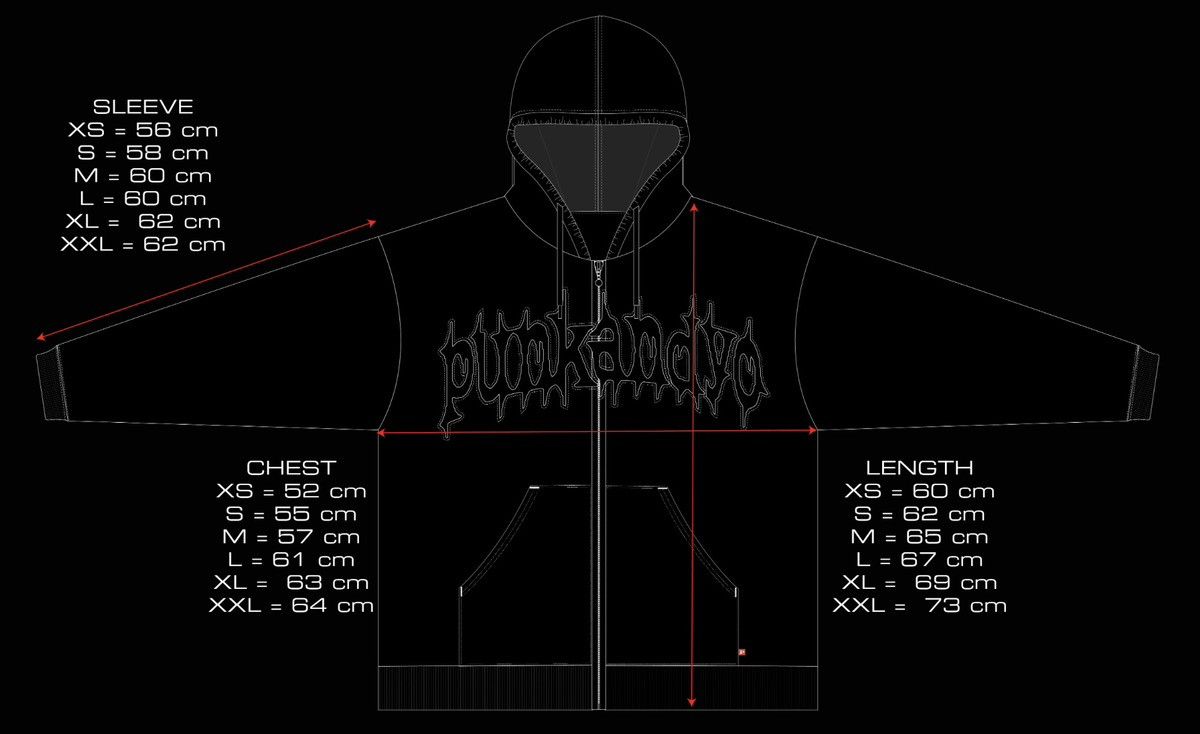 Punk and Yo PUNKANDYO sk8 zip up hoodie Size US L / EU 52-54 / 3 - 6 Thumbnail