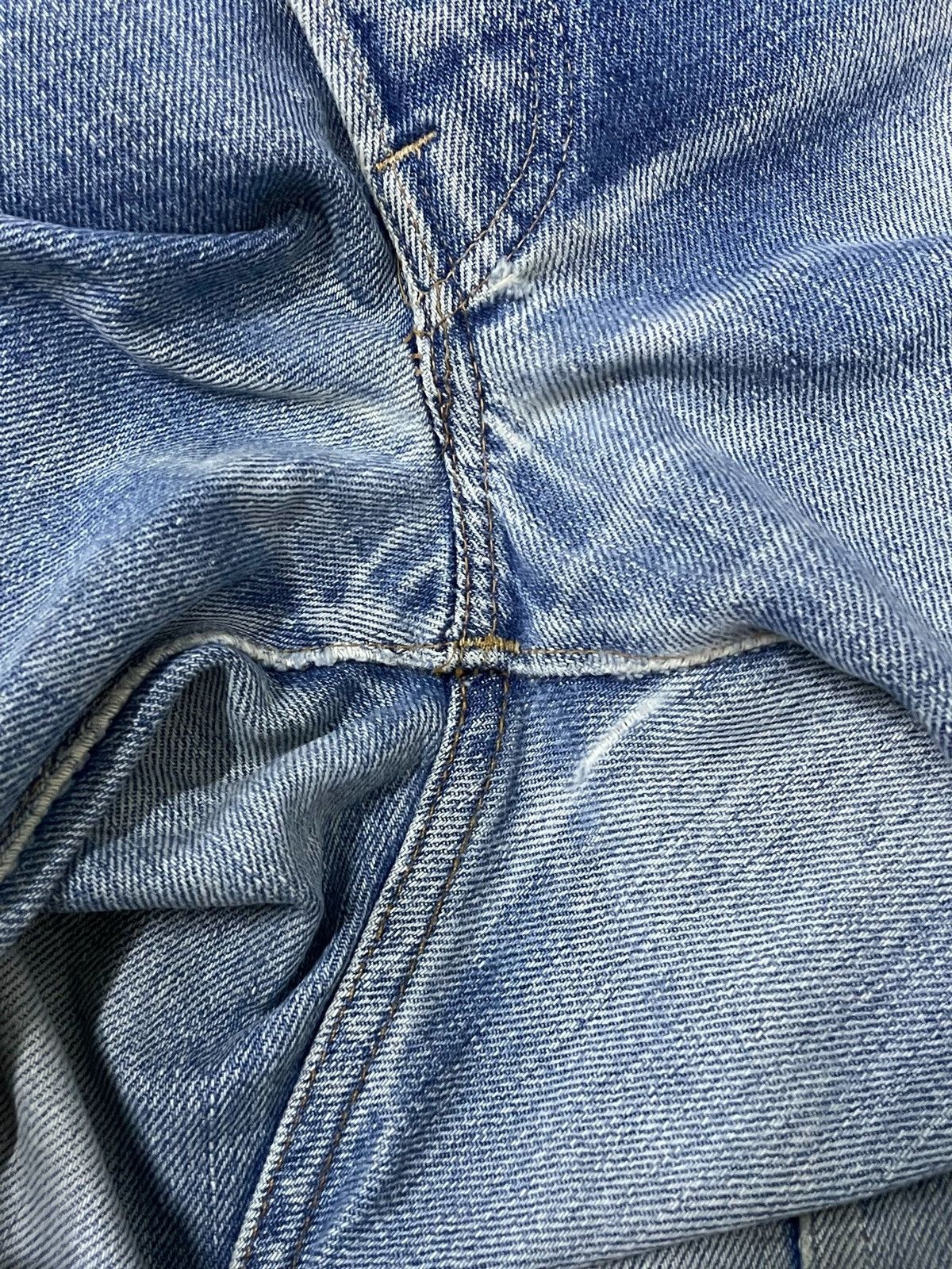 Levi's 60s Levis 501 Rindem Blank R Selvedge Top Button #6 Jeans Size US 30 / EU 46 - 19 Thumbnail