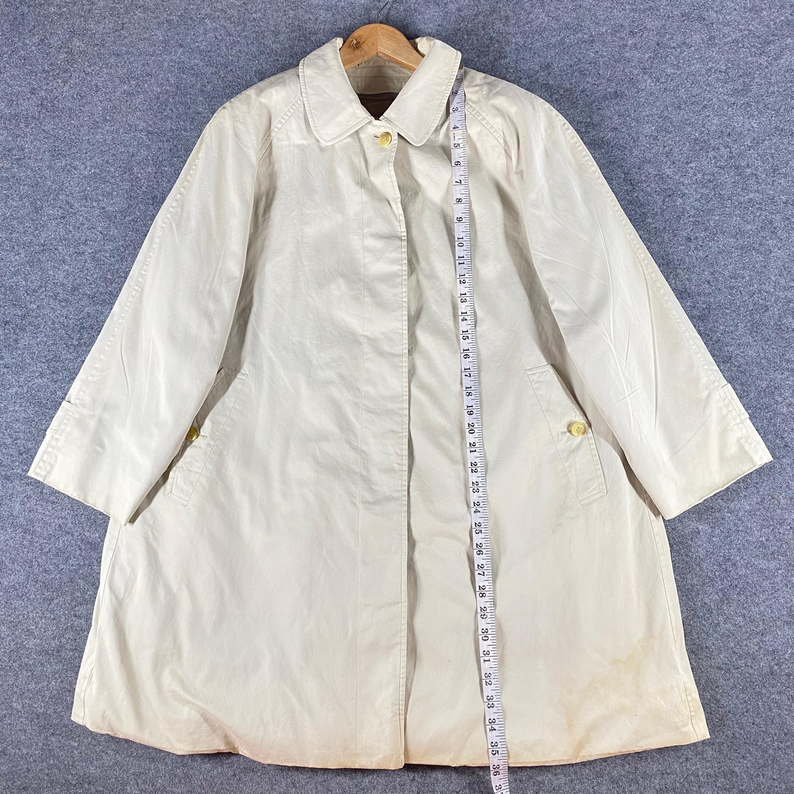 Burberry Prorsum Vintage 90s Burberry London Parka Jacket Size US L / EU 52-54 / 3 - 5 Thumbnail