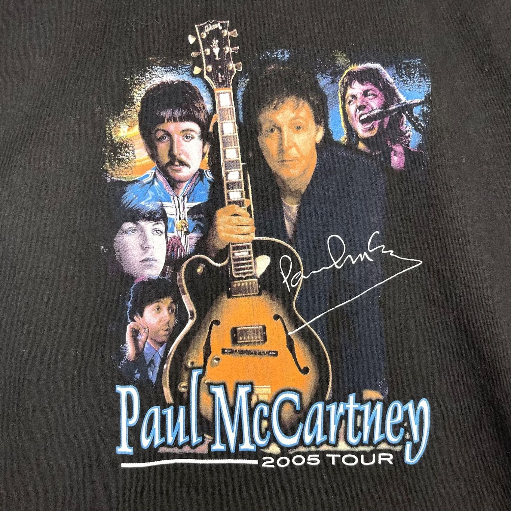 Vintage VINTAGE Paul McCartney Shirt Mens XL Black 2005 Concert Tour Beatles Y2K Band Shirt Size US XL / EU 56 / 4 - 3 Thumbnail