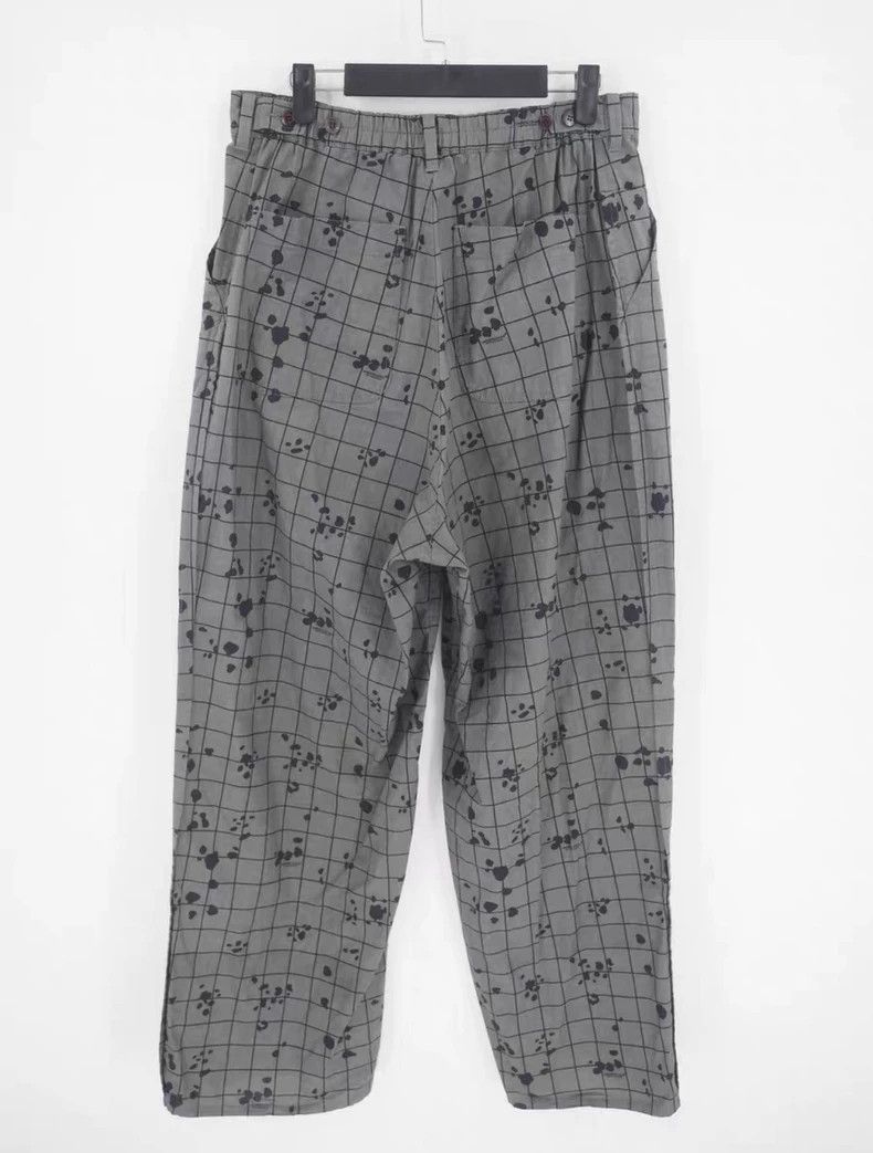 Undercover Undercover size 3 Dark green plaid slacks pants Size US 28 / EU 44 - 2 Thumbnail