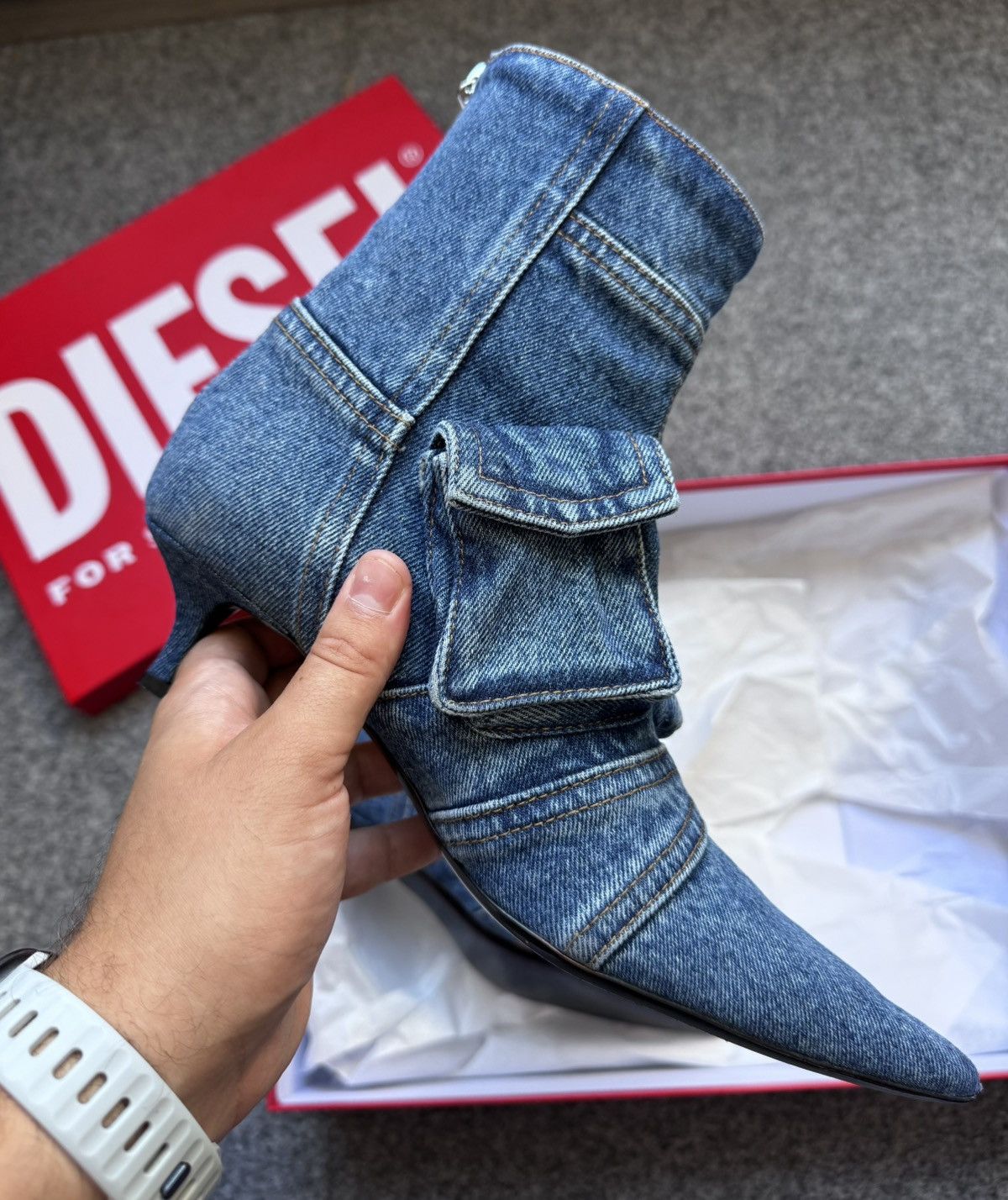 Diesel Diesel D-VENUS POCKET Size US 9 / IT 39 - 6 Thumbnail