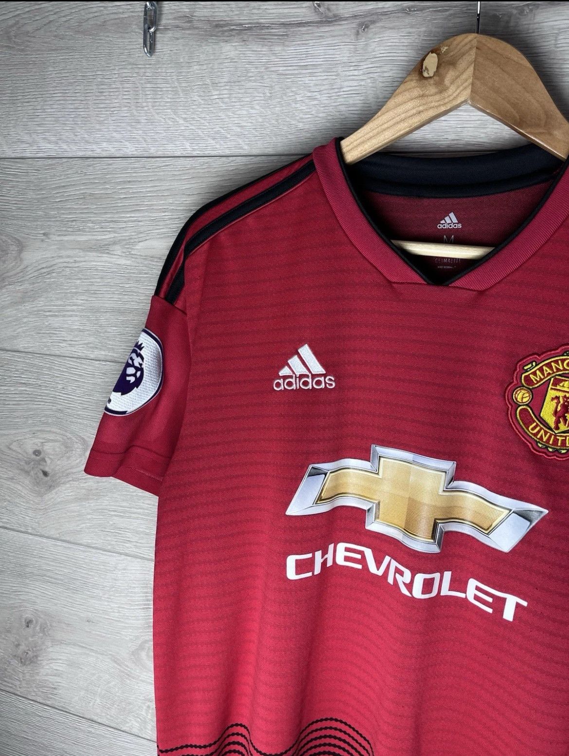 Adidas Soccer jersey adidas Manchester United #6 Pogba Men 17/2018 Size US L / EU 52-54 / 3 - 4 Thumbnail