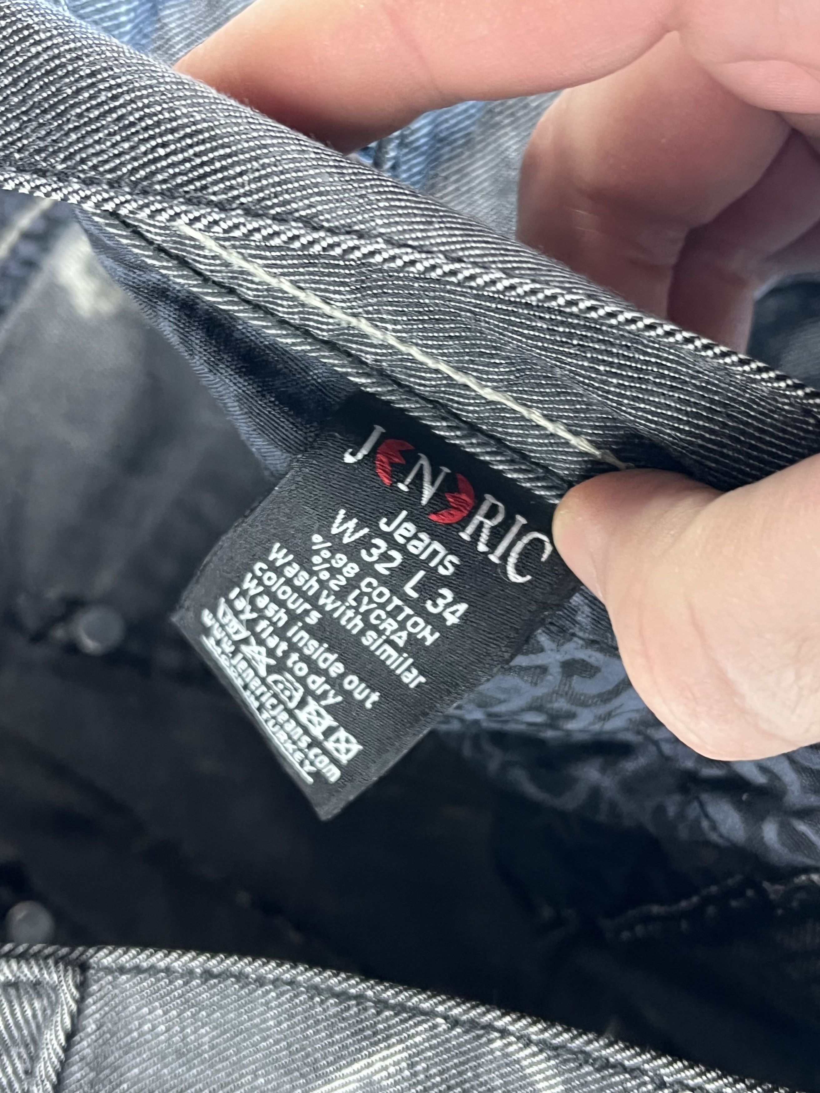 Japanese Brand Rare Avantgarde Vintage Faded Jean Size US 31 - 13 Thumbnail