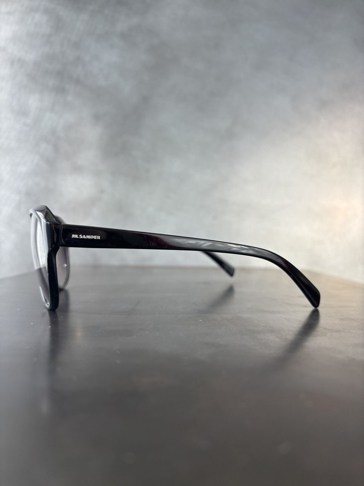 Jil Sander Sunglasses JS 695S Black Made in Italy 2000s VTG