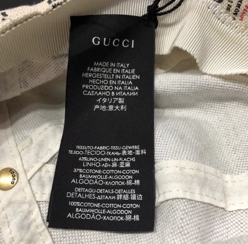 Gucci Gucci Size L/59Baseball cap cap full logo hat size L/59 250 Size ONE SIZE - 5 Thumbnail