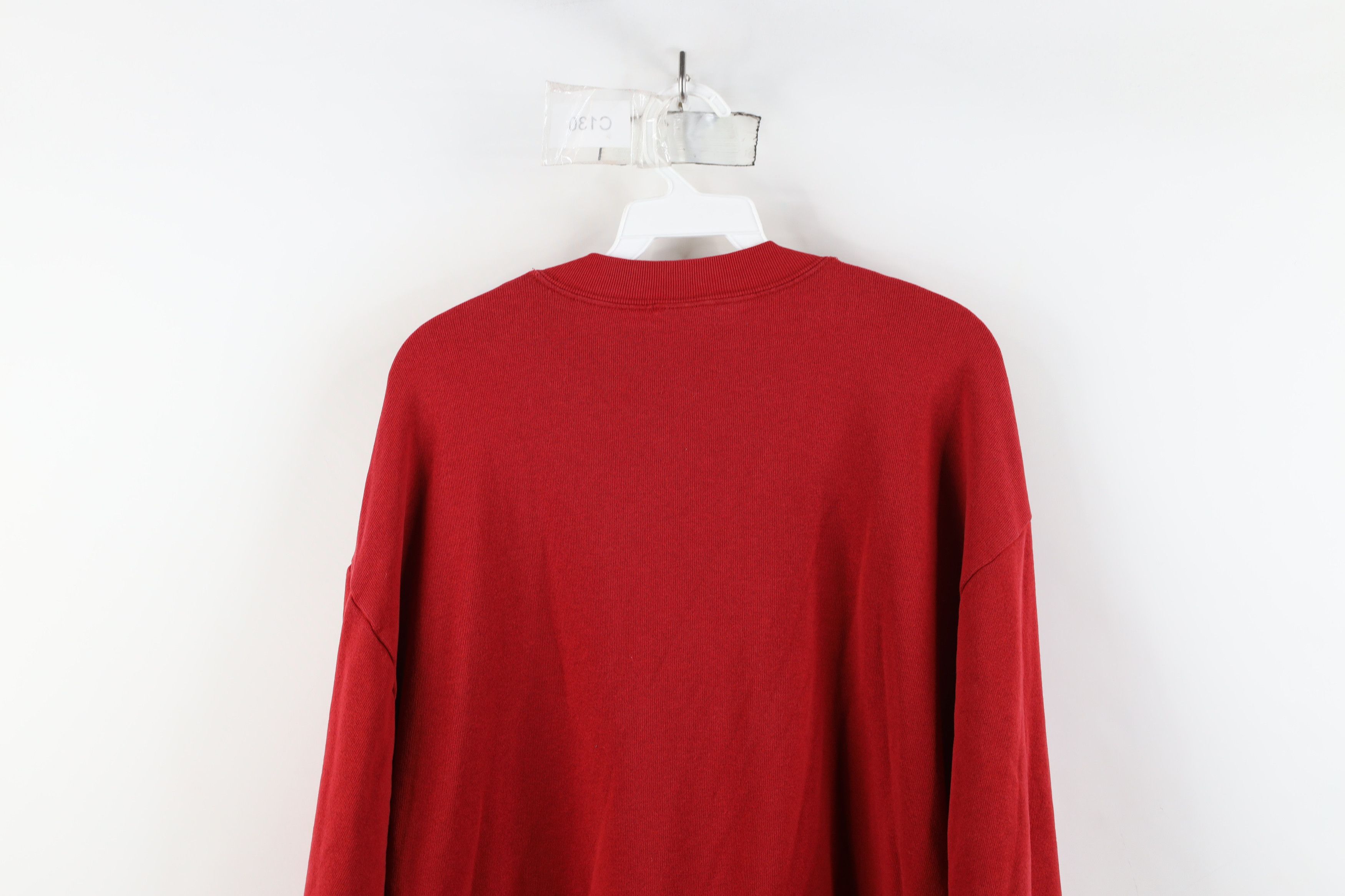 Vintage Vintage 90s Streetwear Spell Out Boston Crewneck Sweatshirt Size US L / EU 52-54 / 3 - 13 Thumbnail