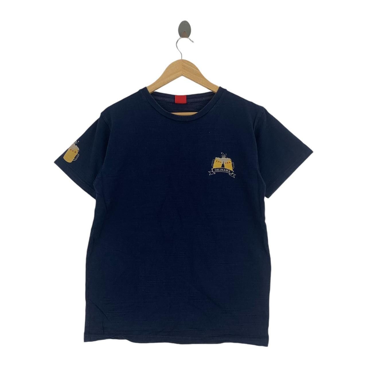 Other ORION OKINAWA DRAFT BEER Pure Indigo Tee Shirt Size US L / EU 52-54 / 3 - 2 Thumbnail