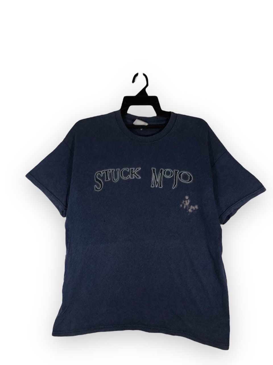 image of Band Tees x Vintage Stuck Mojo American Band Metal Rock Rap in Blue, Men's (Size Medium)