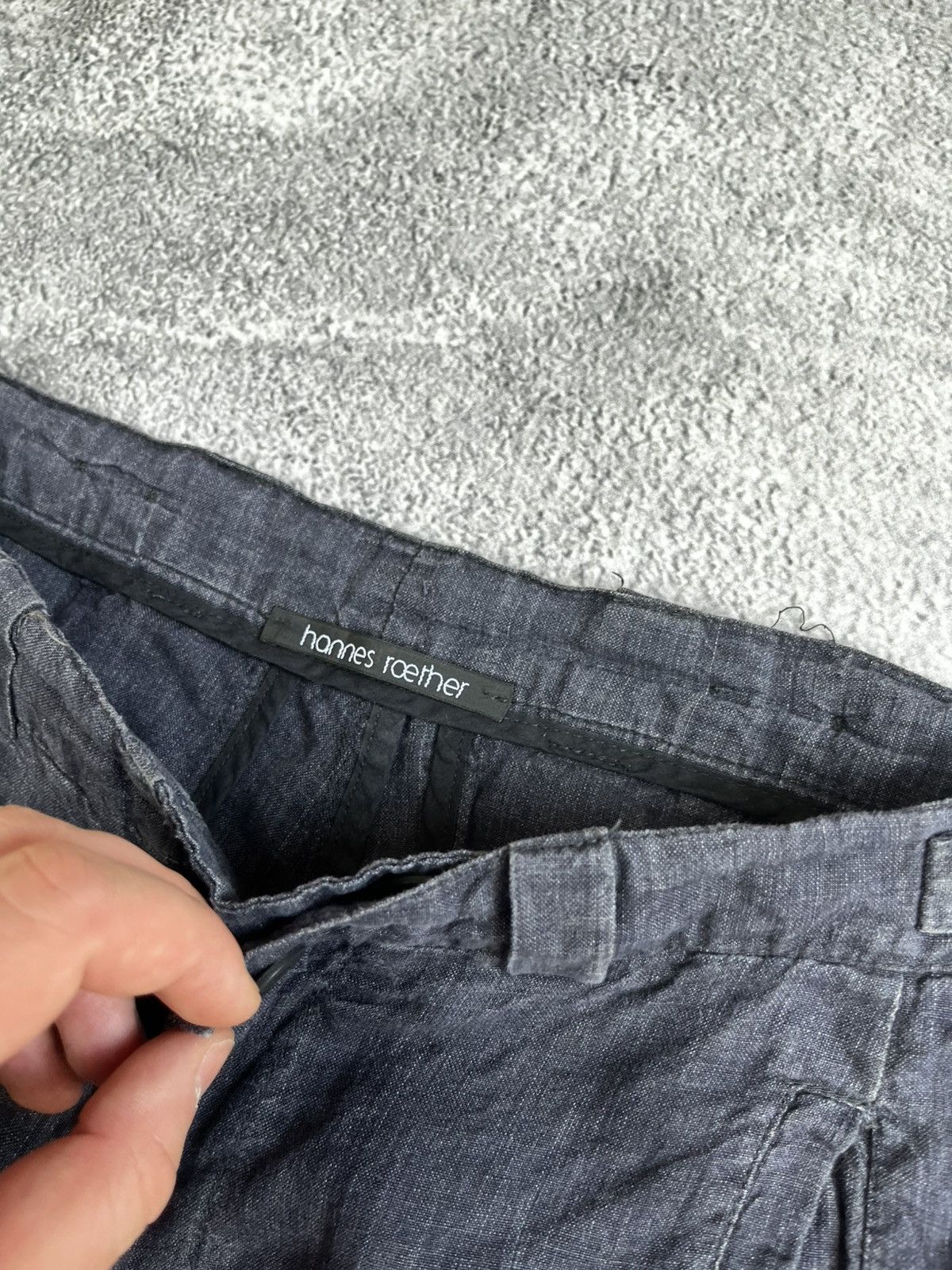 Other × hannes roether Hannes rother linen pants size s Size US 29 - 5 Thumbnail