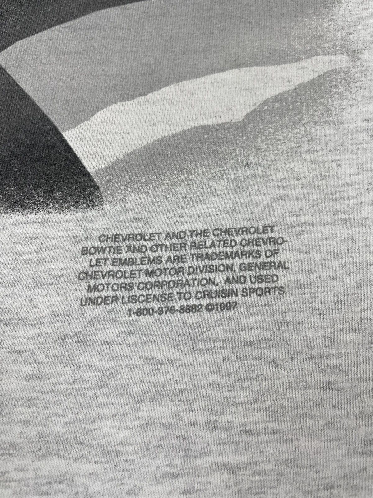 NASCAR 1997 Vintage Chevrolet Racing T Shirt Size US L / EU 52-54 / 3 - 9 Thumbnail