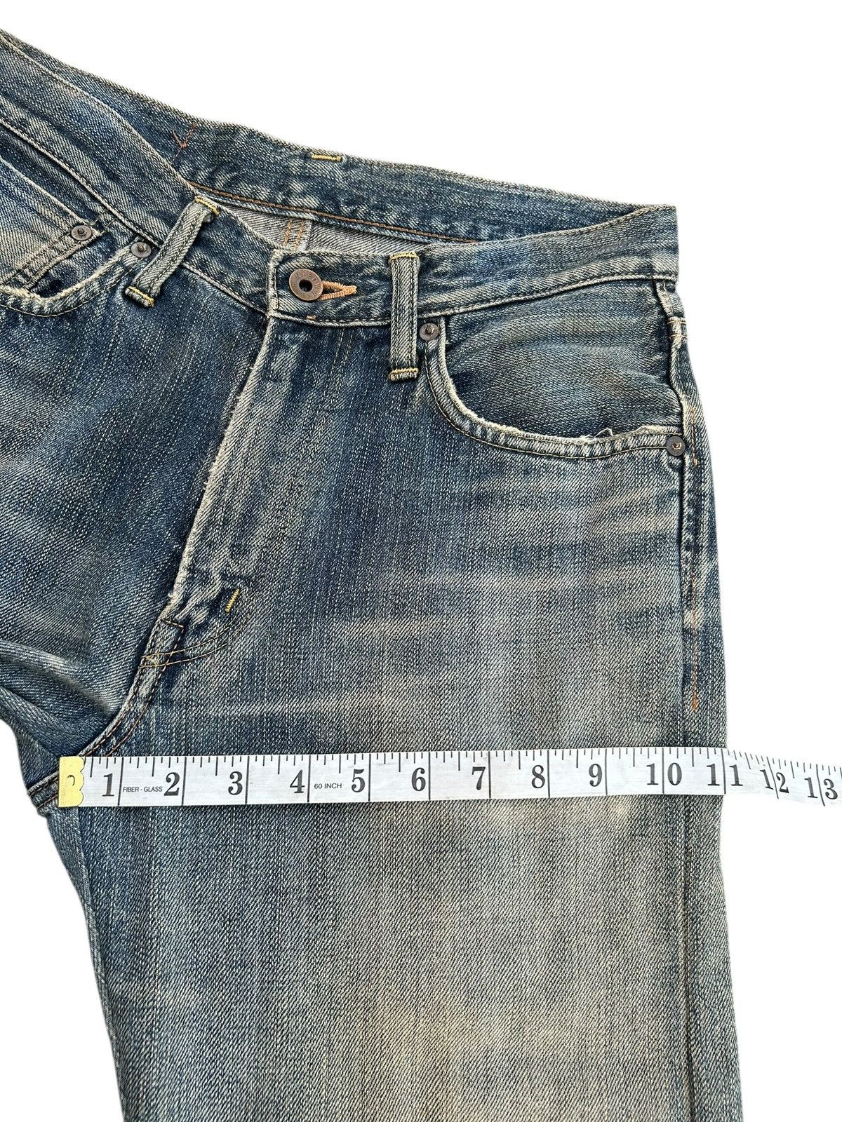 Kapital Vintage Edwin 505Z Selvedge Rusty Repair Alter Denim Jeans Size US 29 - 22 Thumbnail