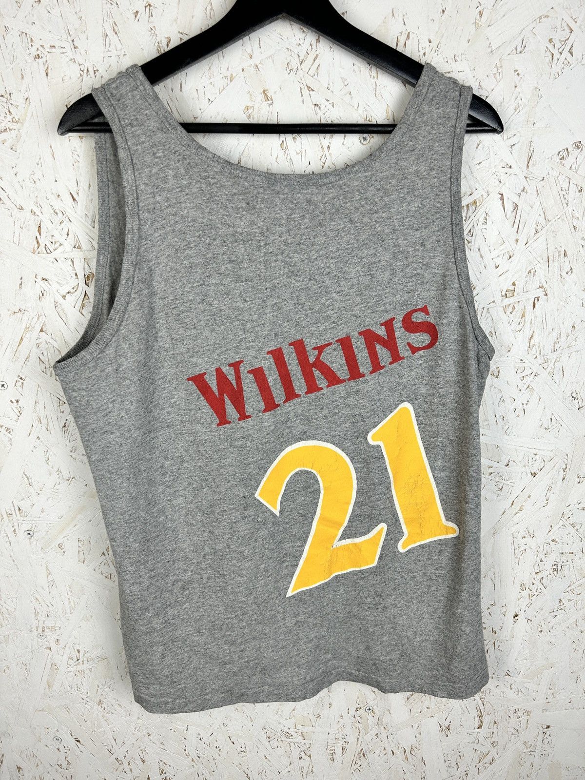 Starter 80s Vintage Starter Atlanta Hawks #21 Dominique Wilkins Top Size US XL / EU 56 / 4 - 6 Thumbnail