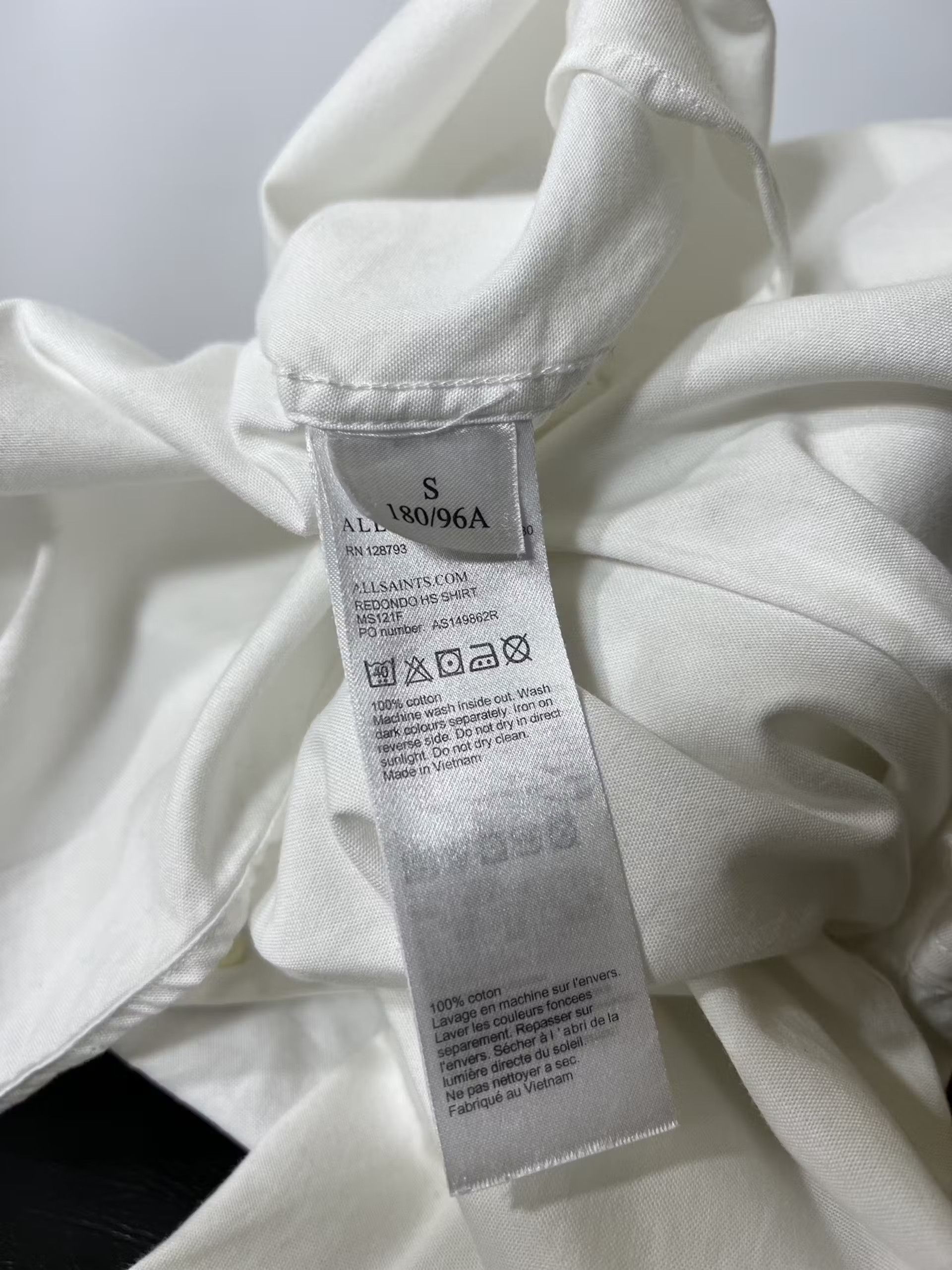 Allsaints × Japanese Brand All Saints Redondo HS shirt Size US S / EU 44-46 / 1 - 4 Thumbnail