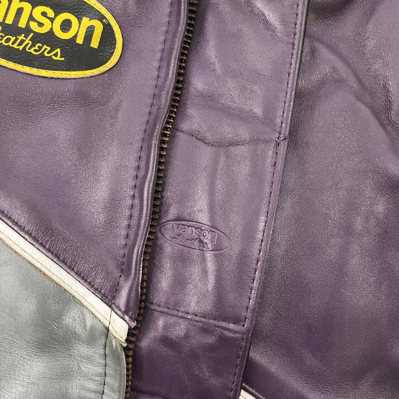 Vanson Leathers Vanson Leathers Leather Motorcycle Racing Jacket Size US S / EU 44-46 / 1 - 6 Thumbnail