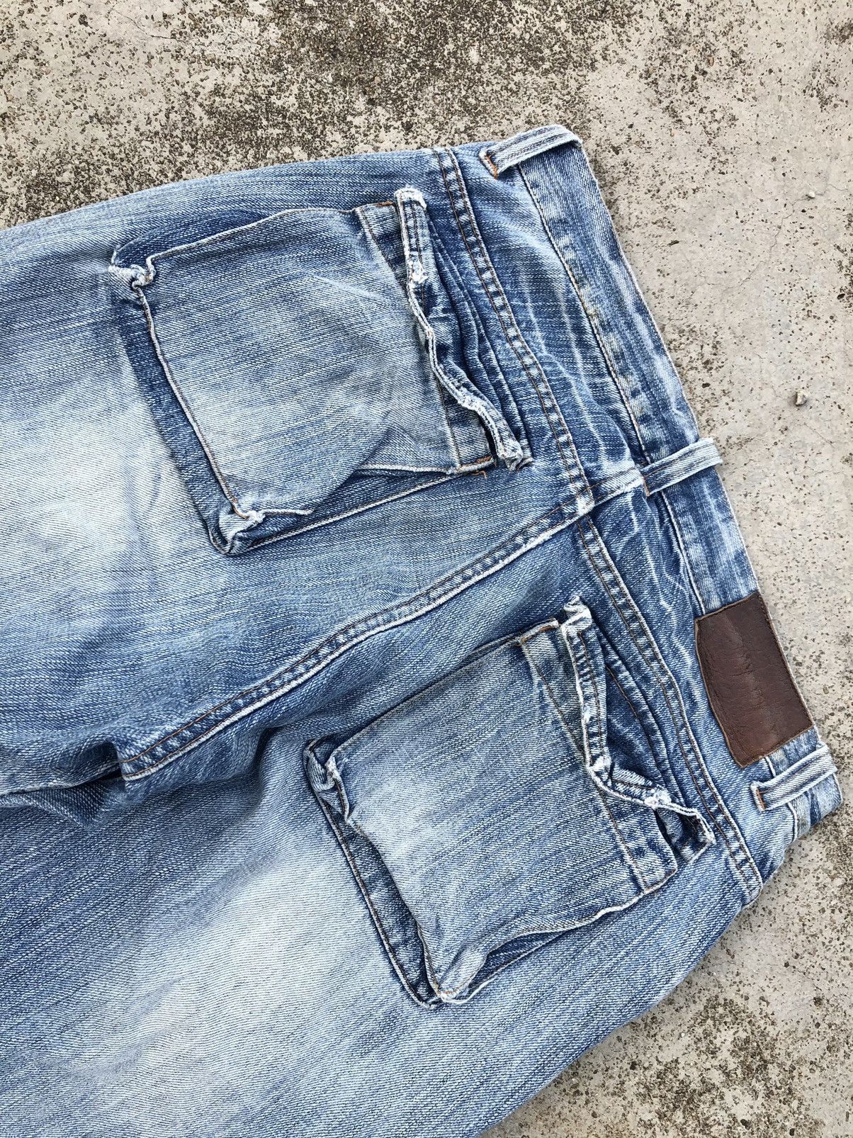 Global Work DISTRESSED BUSHPANT DENIM BY GLOBAL WORK Size US 31 - 10 Thumbnail
