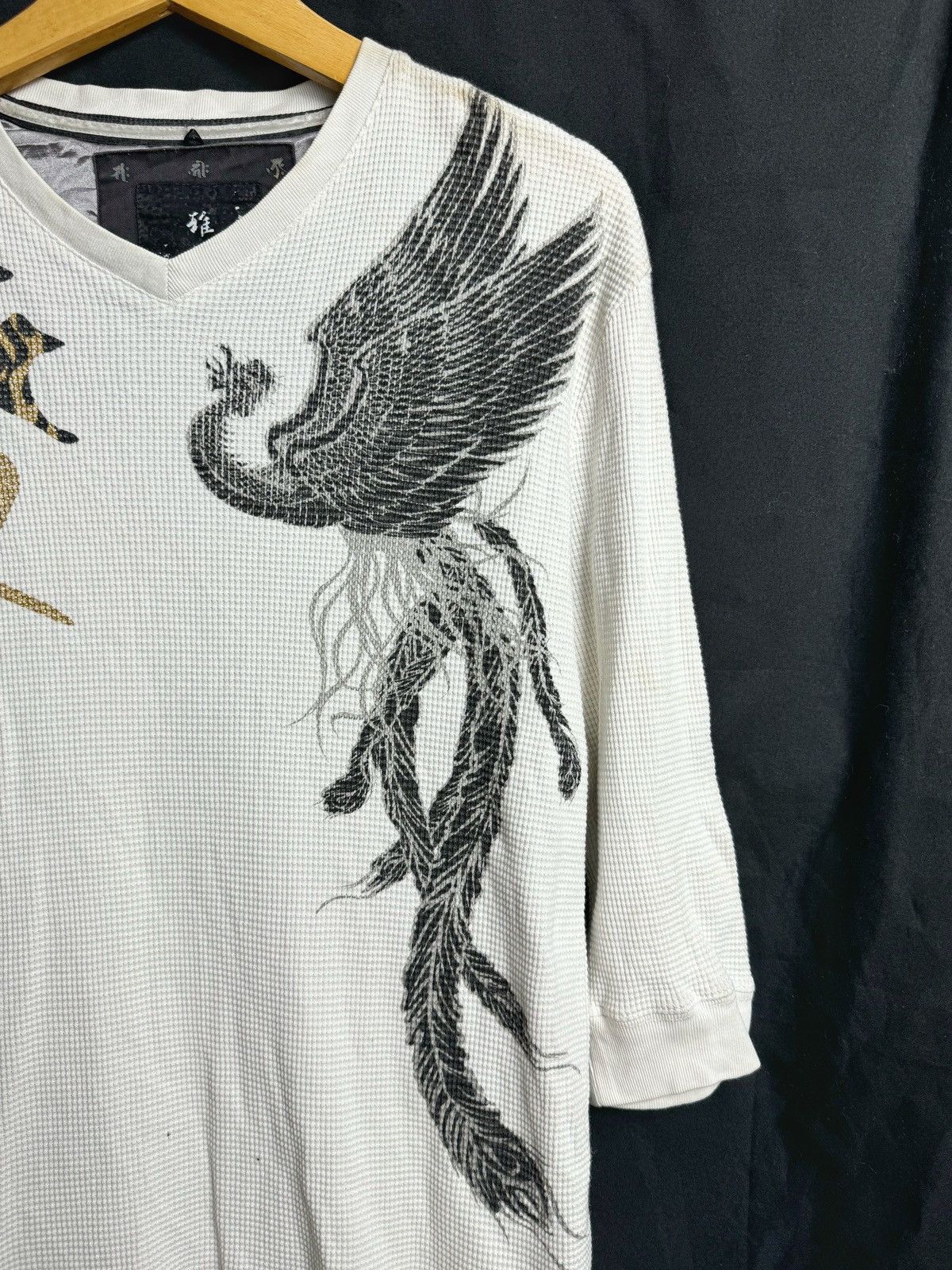 If Six Was Nine × Japanese Brand × Le Grande Bleu (L.G.B.) Japanese Eagle Long Sleeve Size US M / EU 48-50 / 2 - 3 Thumbnail