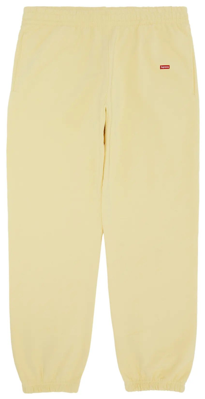 Supreme Box Sweatpant 'Light Yellow' Size US 30 / EU 46 - 1 Thumbnail