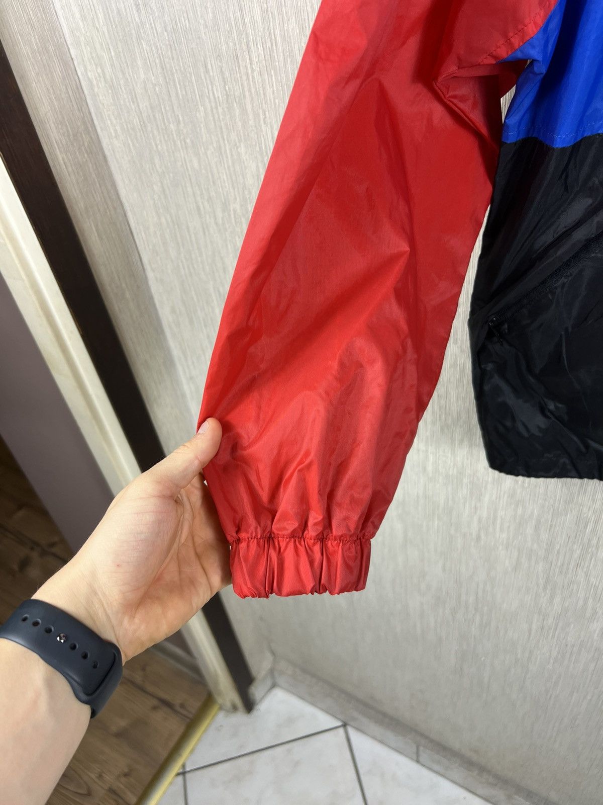 Adidas Vintage 80s Adidas nylon windbreaker jacket water sports Size US M / EU 48-50 / 2 - 11 Thumbnail