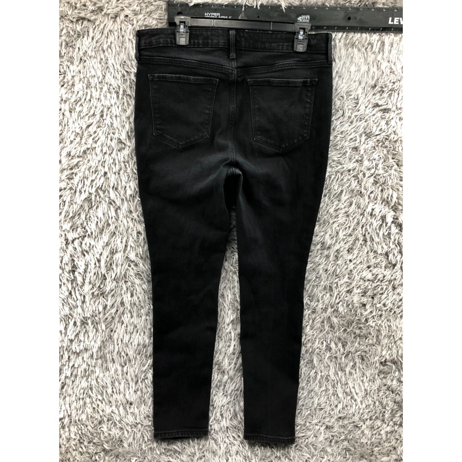 Old Navy Old Navy Jeans Skinny Womens Size 14 Dark Wash Black Size 36" / US 14 / IT 50 - 6 Thumbnail