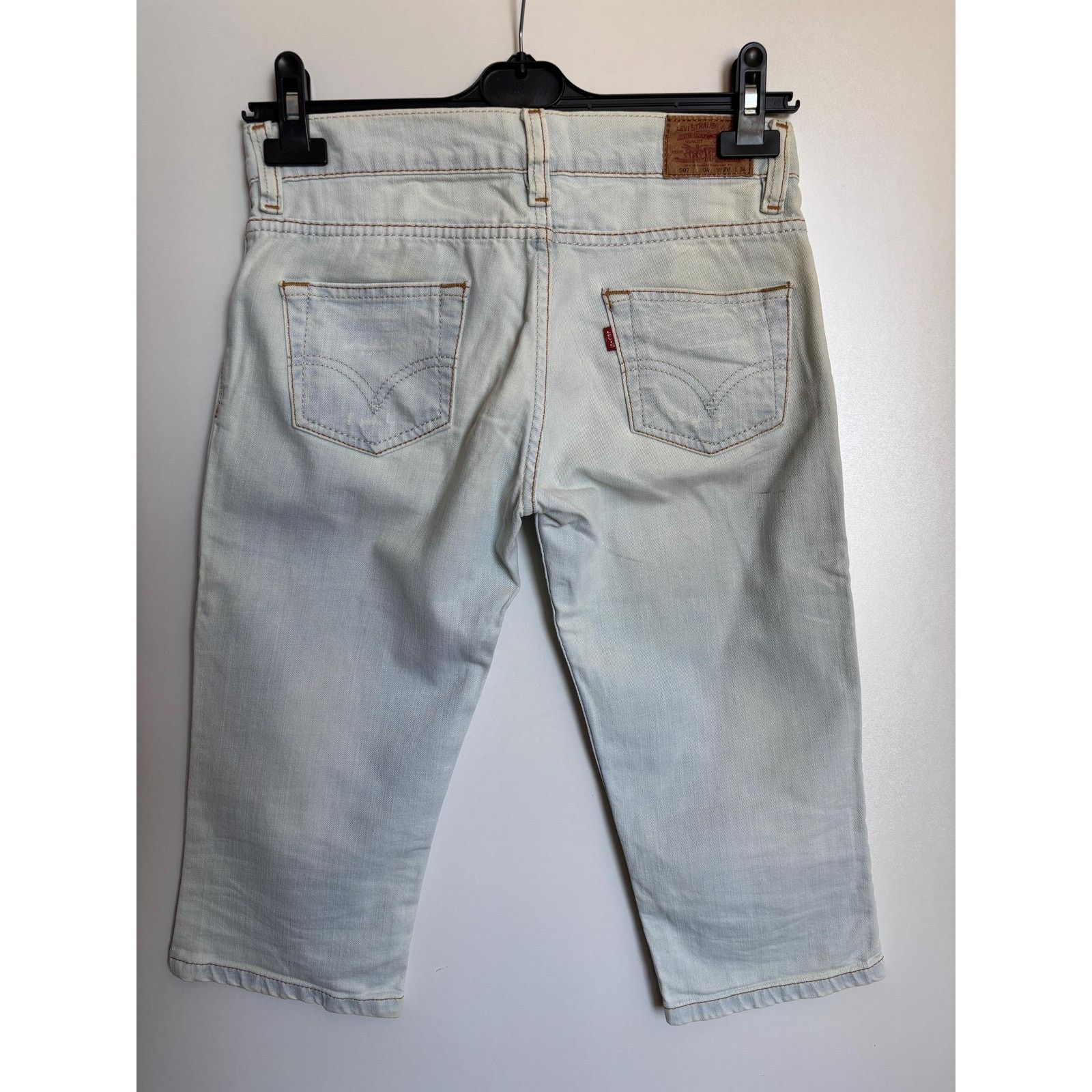 Japanese Brand × Levi's × Levi's Vintage Clothing Levi’s 501 0114 USA Cut-Off Shorts W28 L34 Archive Denim Size US 28 / EU 44 - 5 Thumbnail