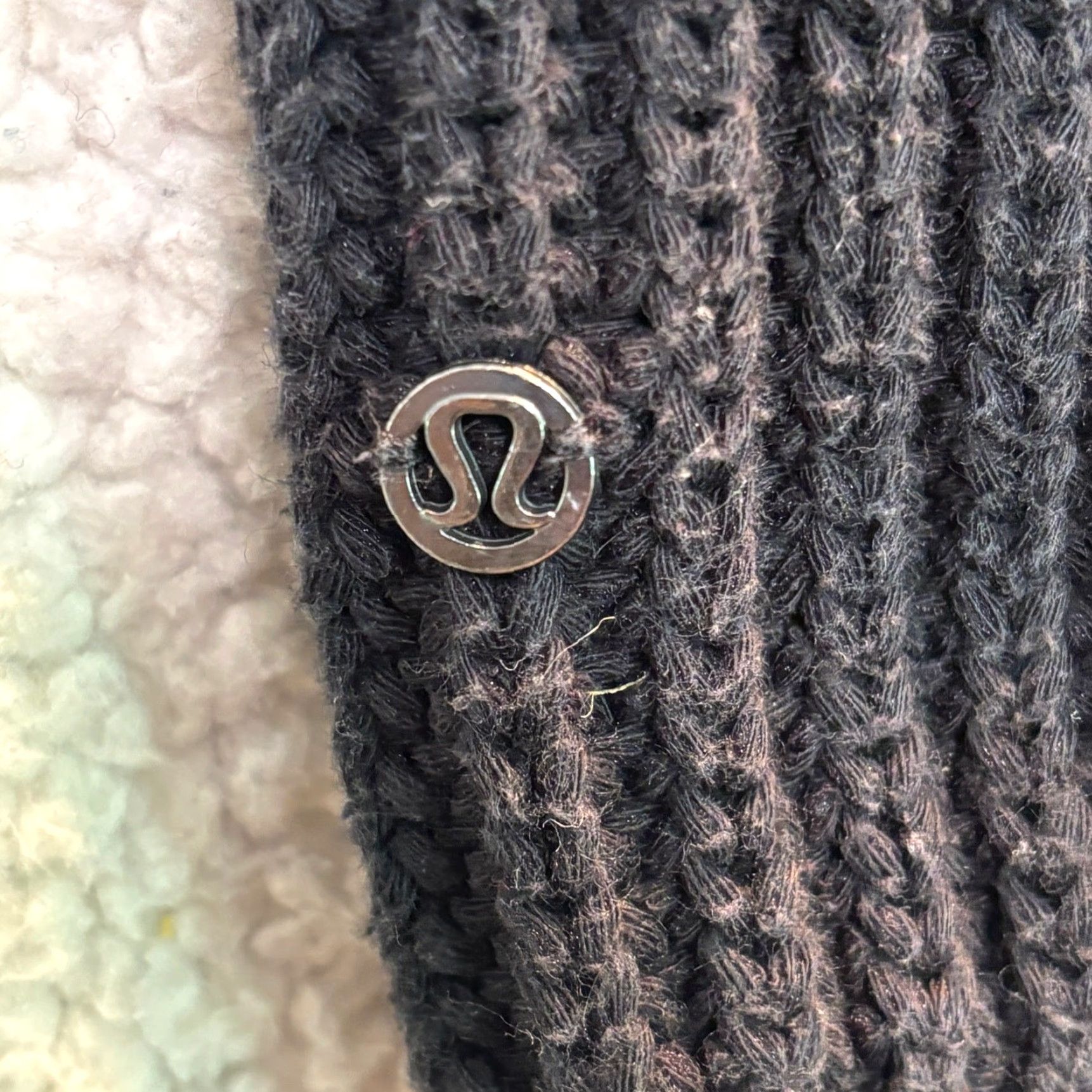 Lululemon Lululemon Sweater Womens Medium Black Turtleneck Cable-Knit Pullover Winter Fall Cozy Size M / US 6-8 / IT 42-44 - 7 Thumbnail