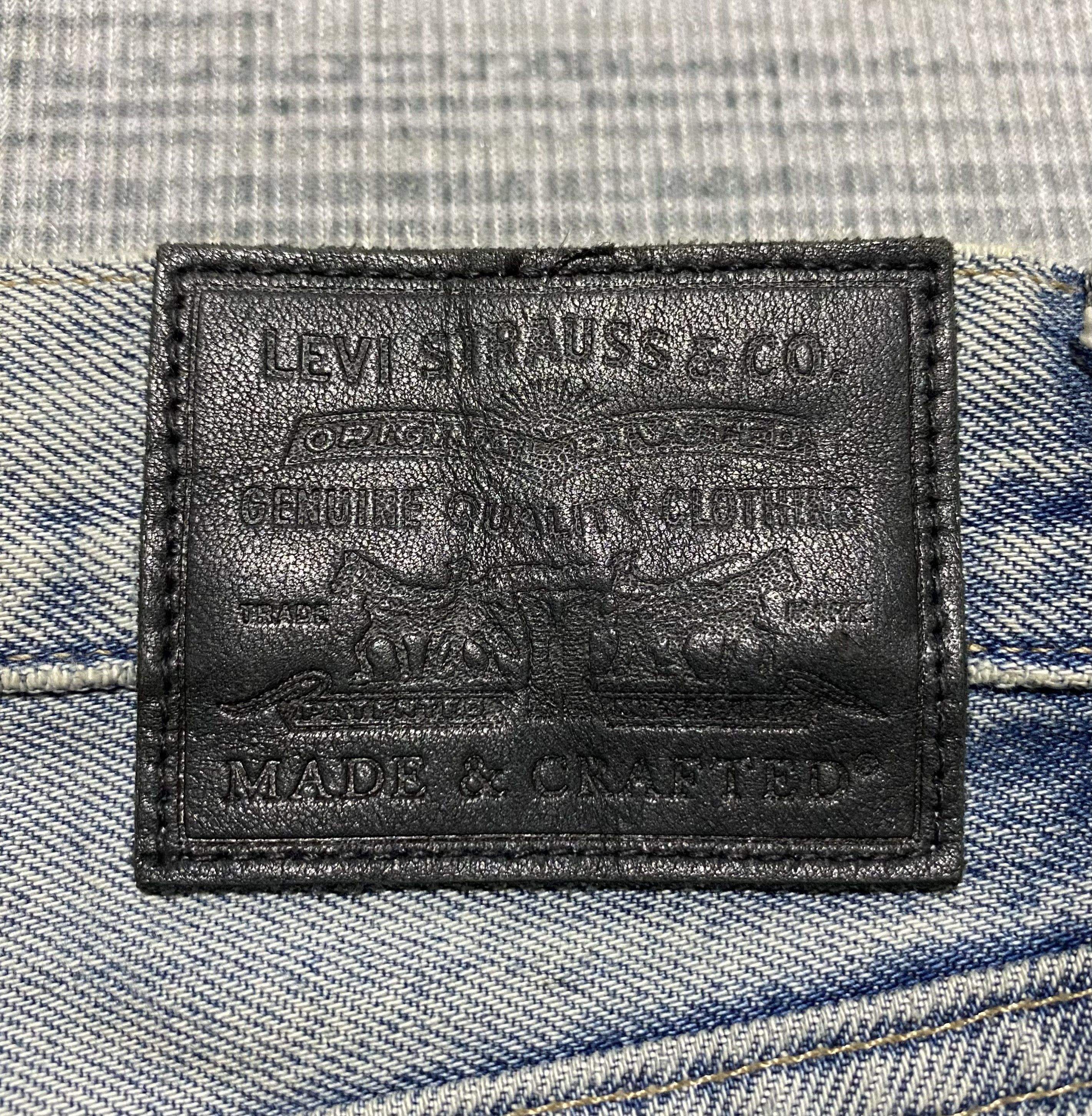 Levi's LEVI’S Made&Crafted BARREL CROP Loose wide JEANS Size 30" / US 8 / IT 44 - 4 Thumbnail