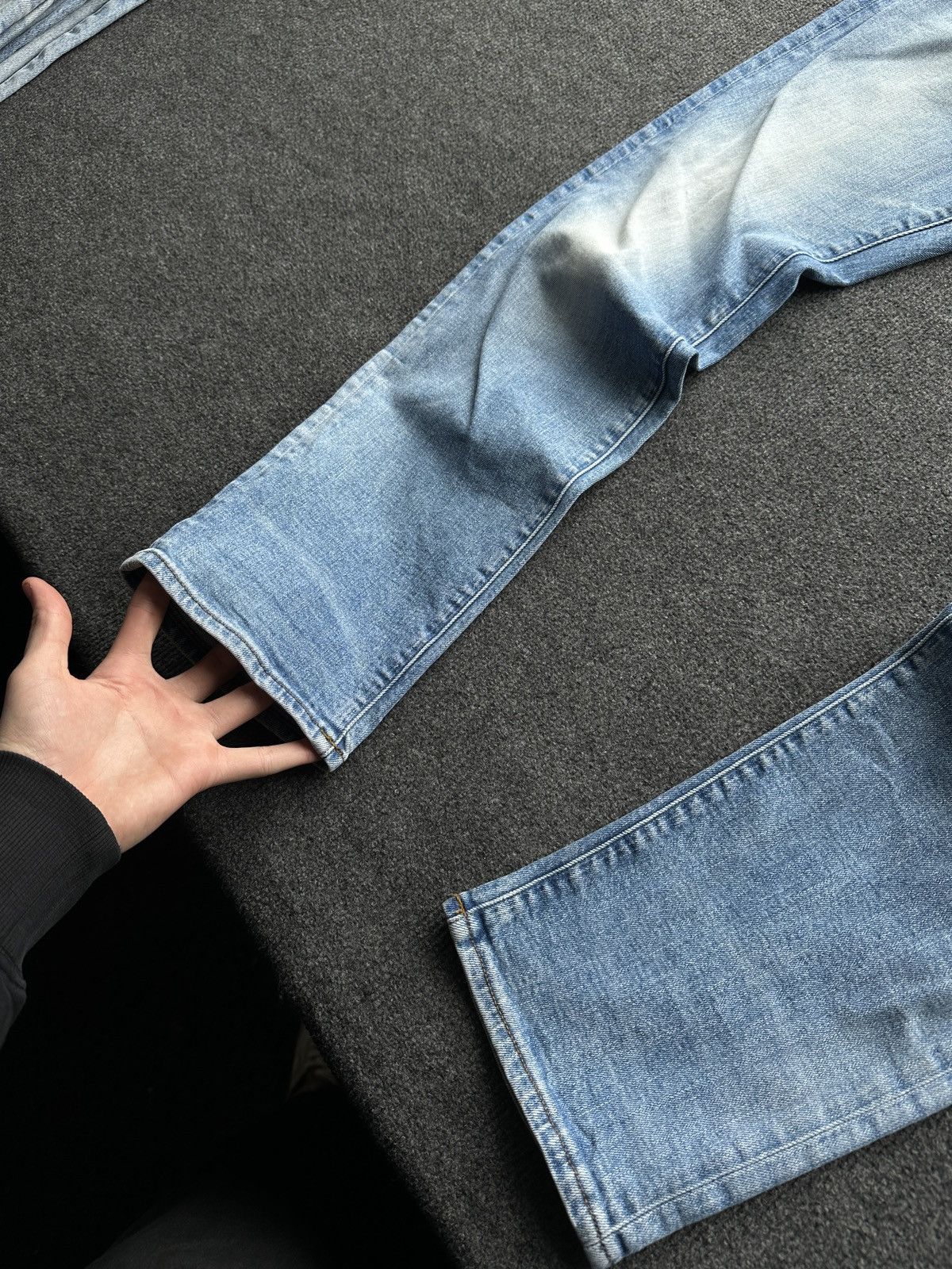 G-Star 🚨 PUNK G STAR RAW 3301 BLUE MEN DENIM JEANS Size US 32 / EU 48 - 3 Thumbnail