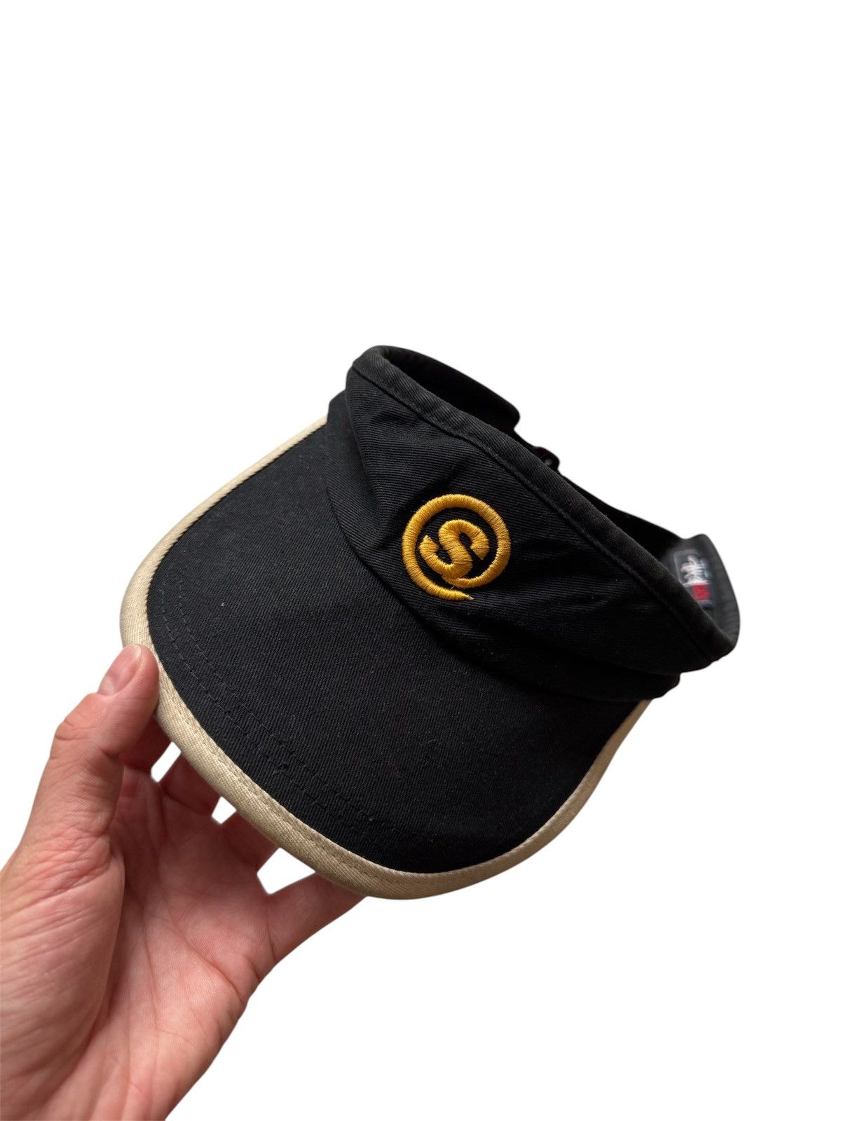 Vintage Stussy sunvisor cap hat 90s