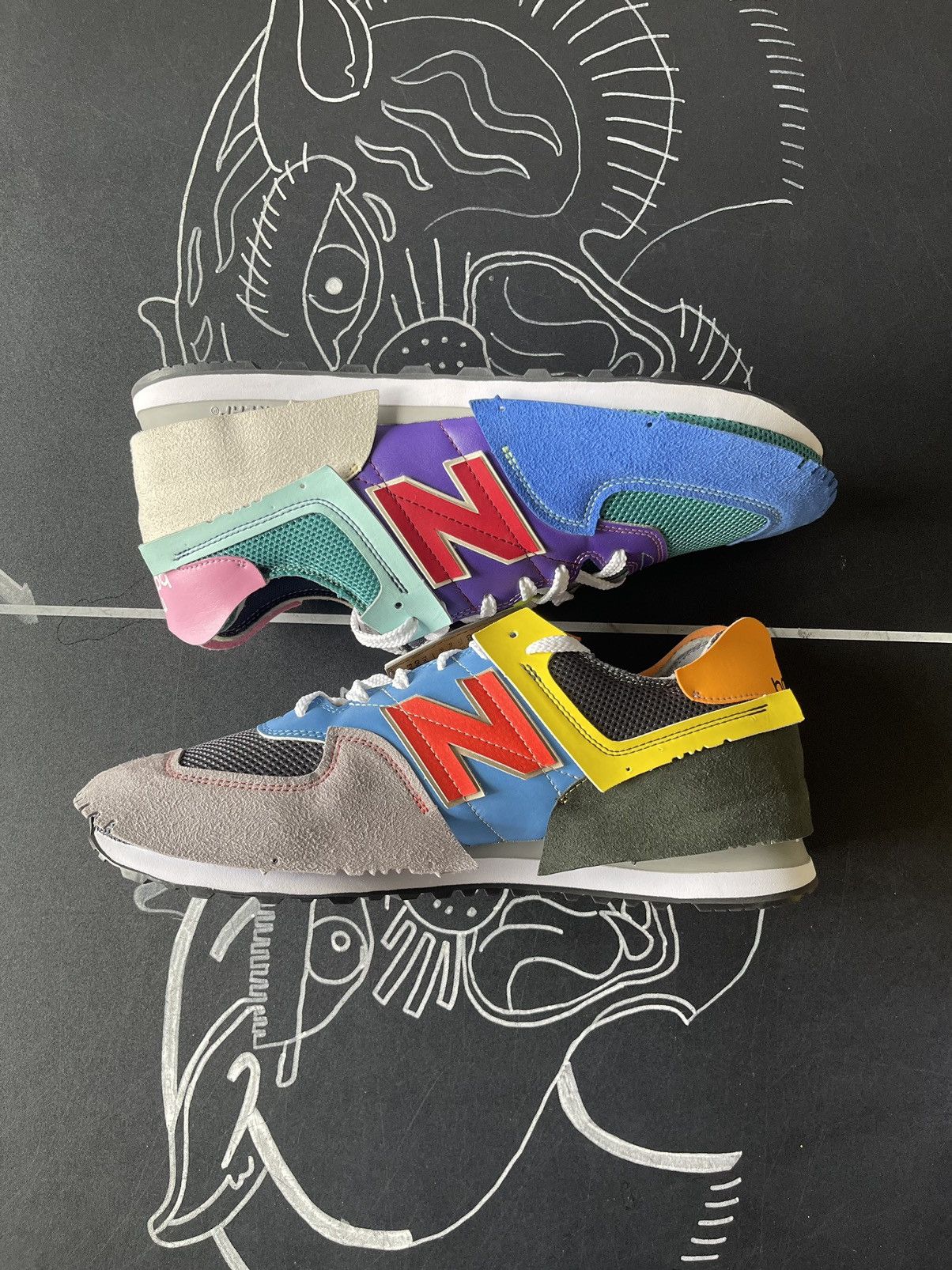 image of 574 “Jaden Smith Surplus Materials” Shoes, Men's (Size 13)