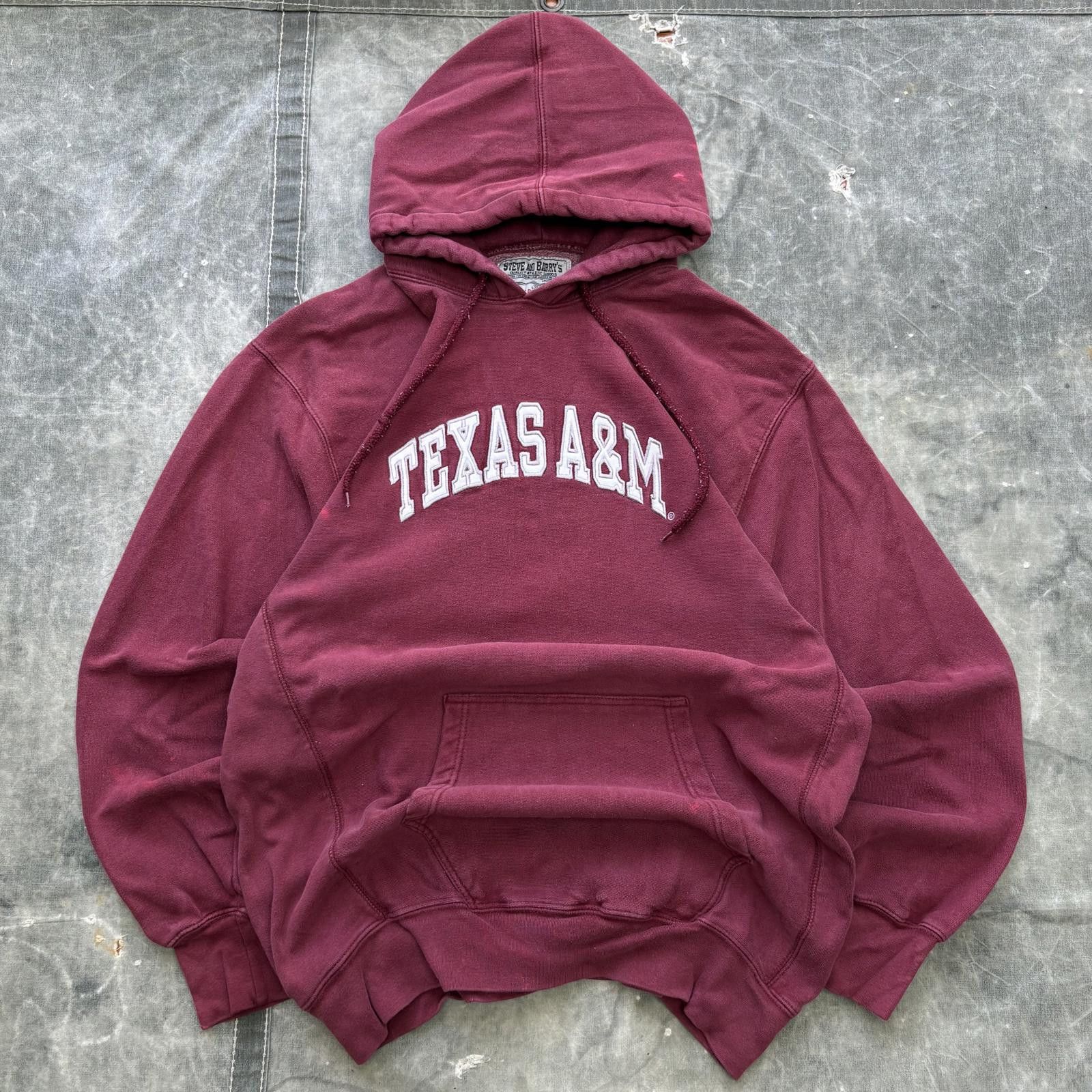 Vintage Y2K Distressed Heavyweight Texas A&M Aggies Hoodie
