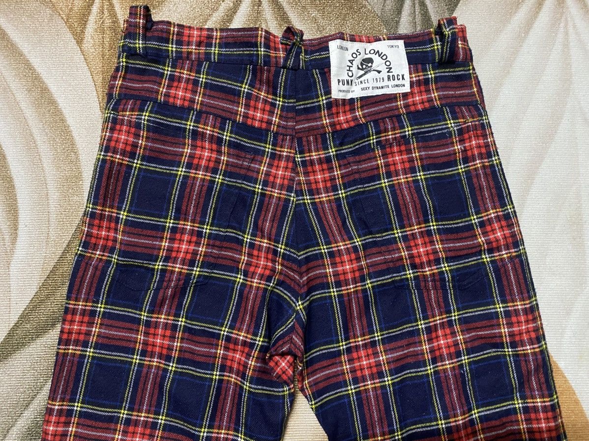 Japanese Brand Chaos London Punk Tartan by Sexy Dynamite London Size US 30 / EU 46 - 10 Thumbnail