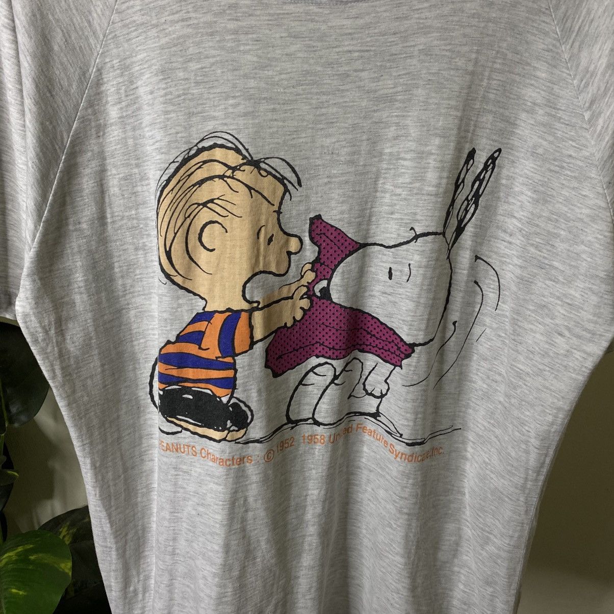 Peanuts Vintage 1990s Peanuts Snoopy Double Sided Graphic T Shirt Size US L / EU 52-54 / 3 - 2 Thumbnail