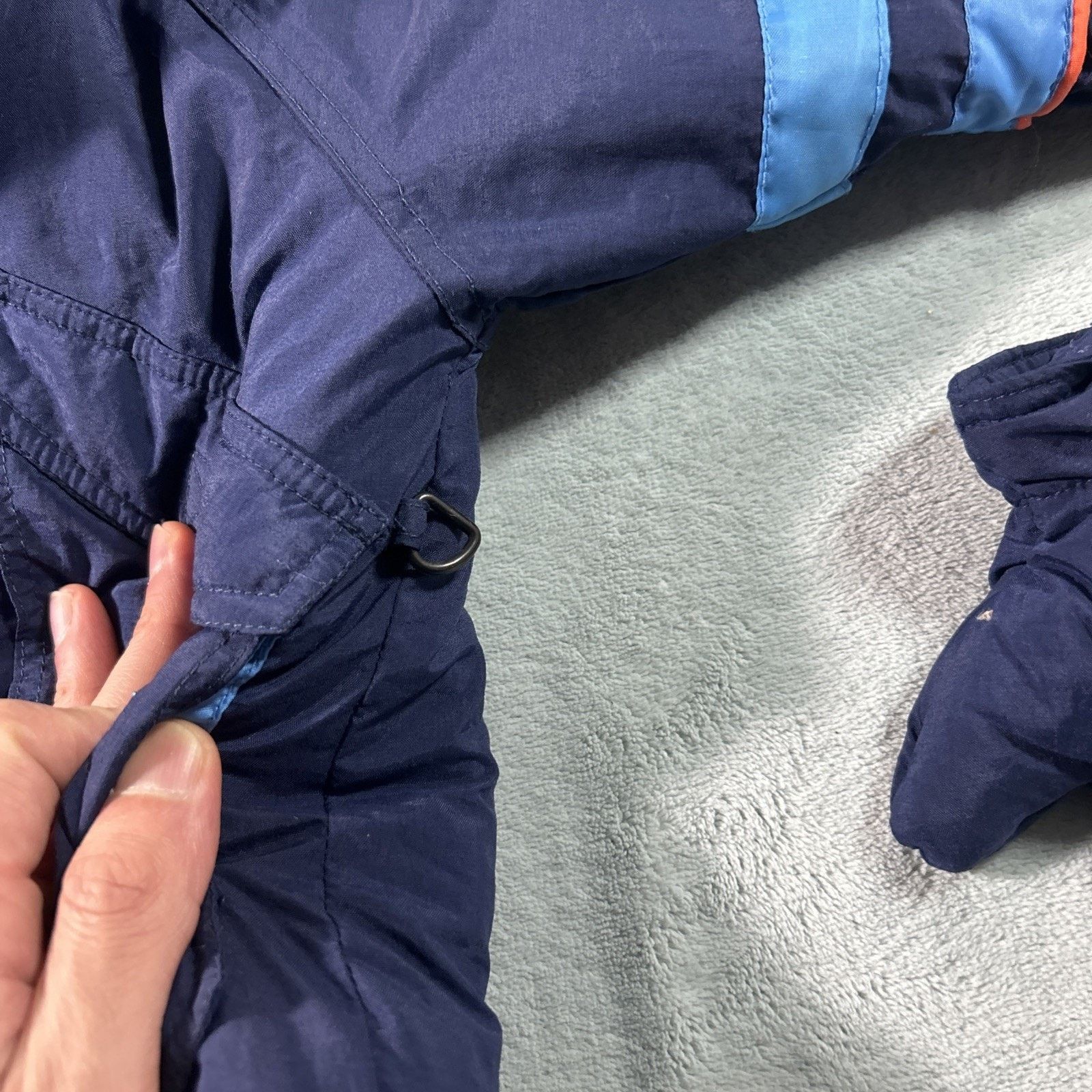 Patagonia Y2k 2000s Fur Hood Jacket 18M Toddler Youth Boys Puff Hoodie Size US XXS / EU 40 - 10 Thumbnail