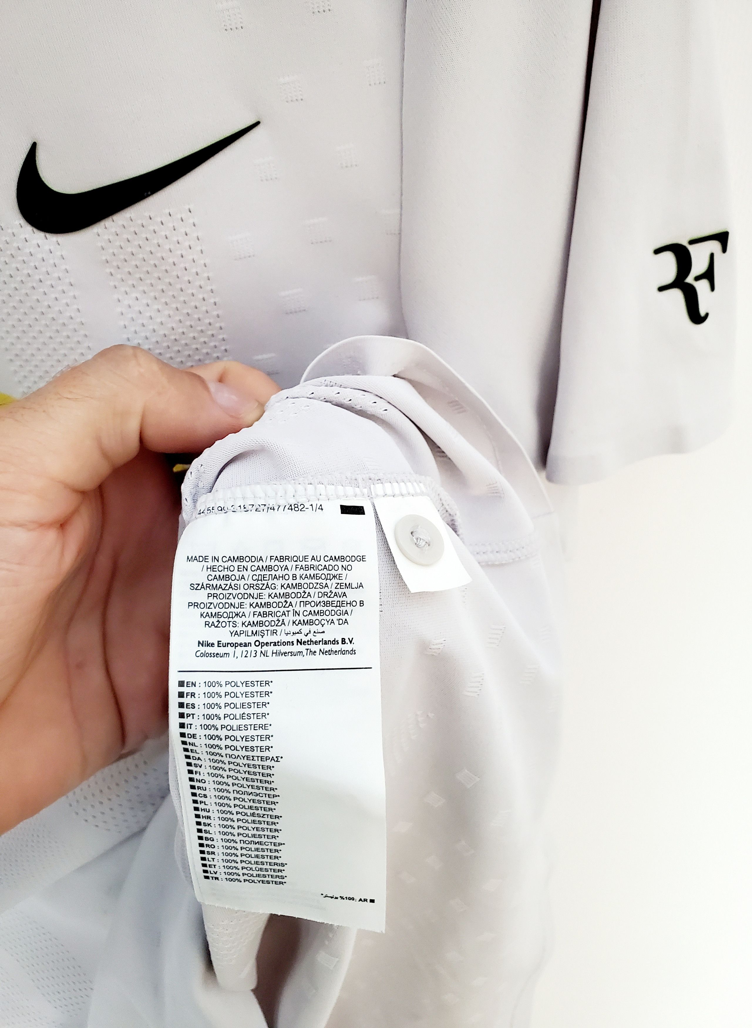 Nike Roger Federer 2018 Indian Wells Australian Open Nike M Size US M / EU 48-50 / 2 - 5 Thumbnail