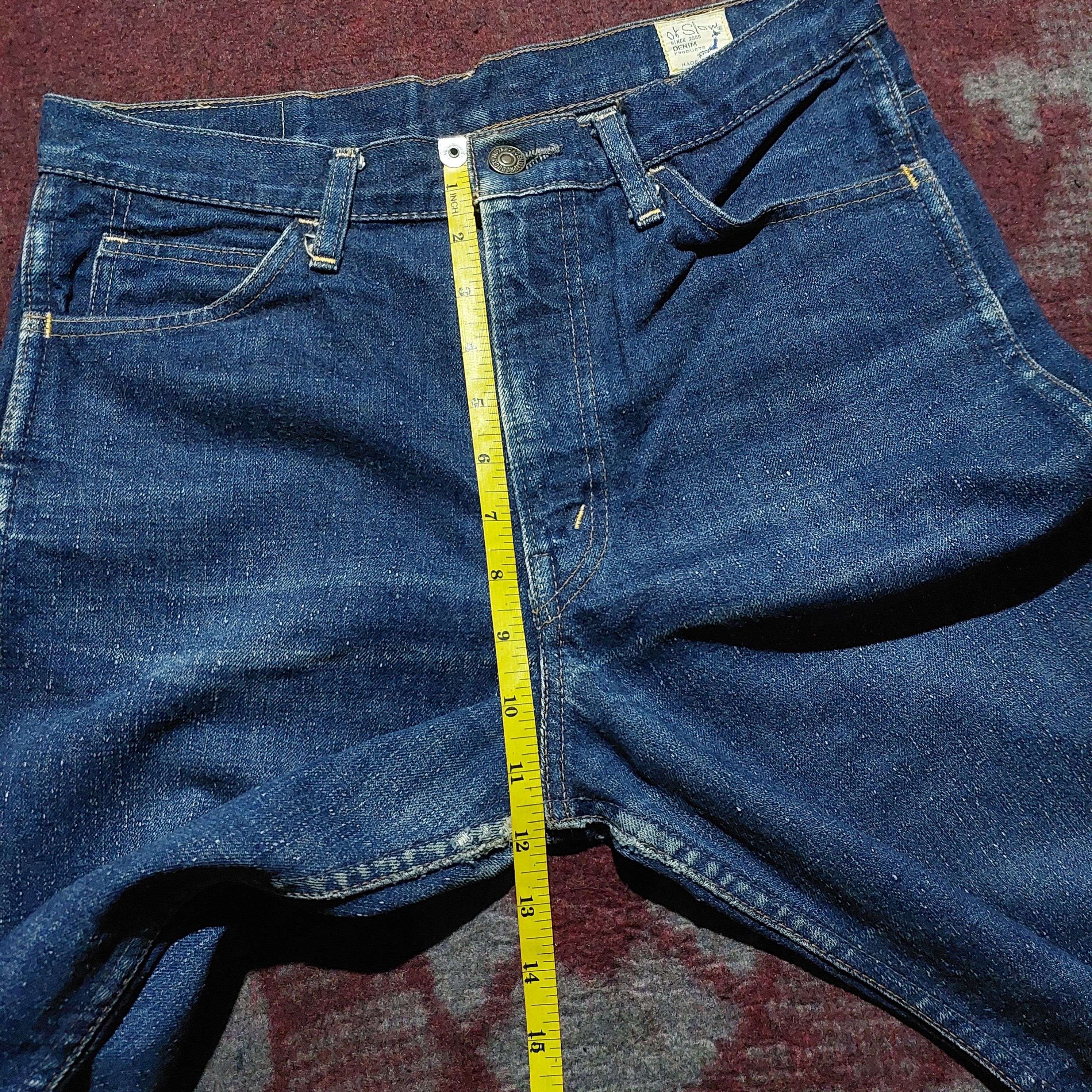 Orslow Or Slow Japanese blue denim Size US 30 / EU 46 - 15 Thumbnail