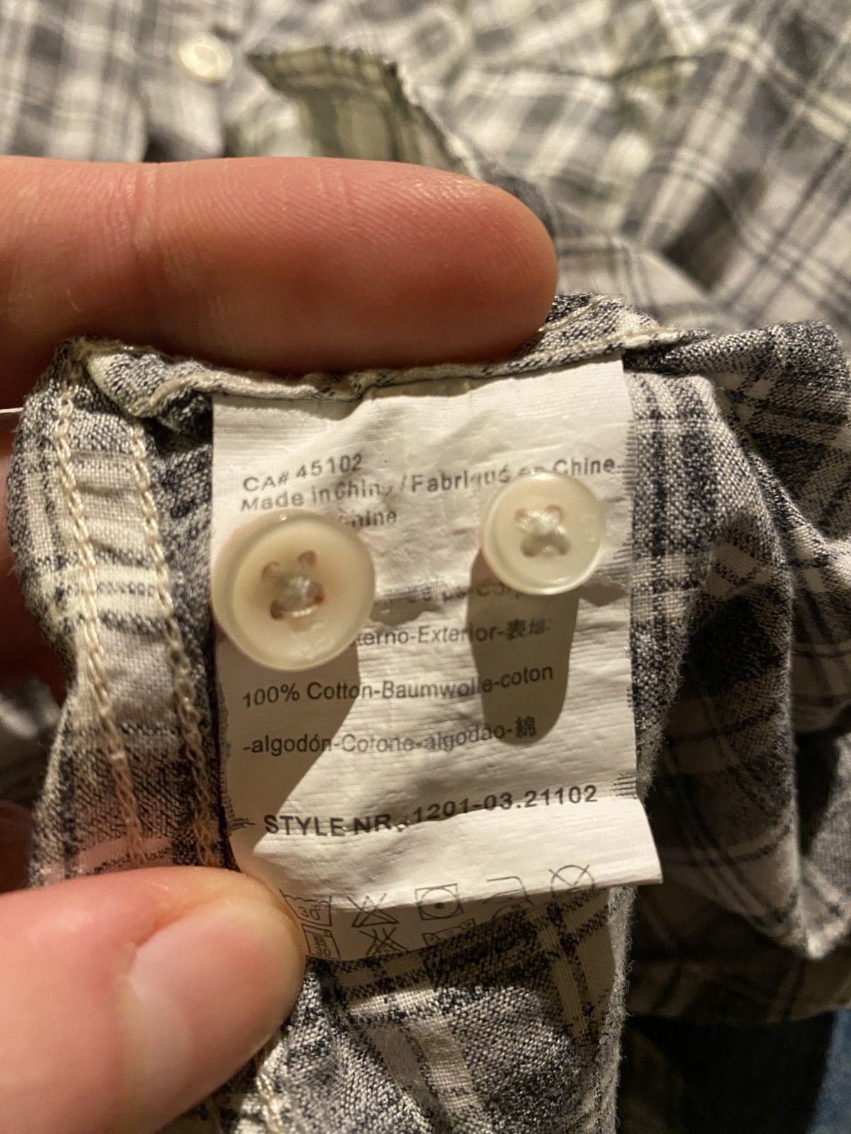 Scotch & Soda Scotch & Soda - Plaid Shirt Size US XL / EU 56 / 4 - 10 Thumbnail