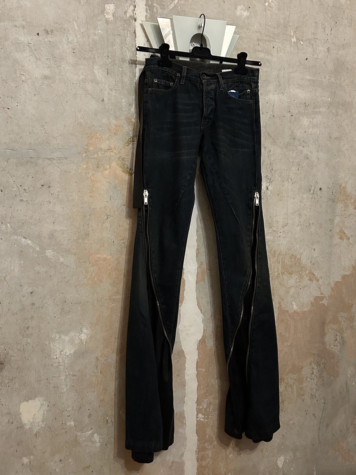 Rick Owens SS09 ‘Strutter’ Banana Cut Denim | Grailed