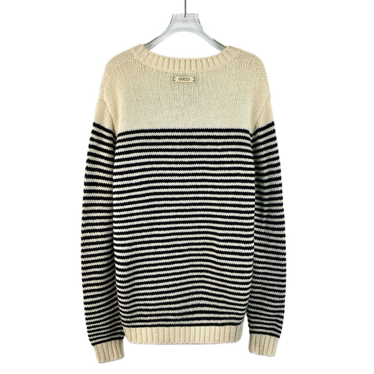 Gucci Gucci Striped Donald Duck Long Sleeve Knit Sweater K26WX Size S / US 4 / IT 40 - 2 Thumbnail