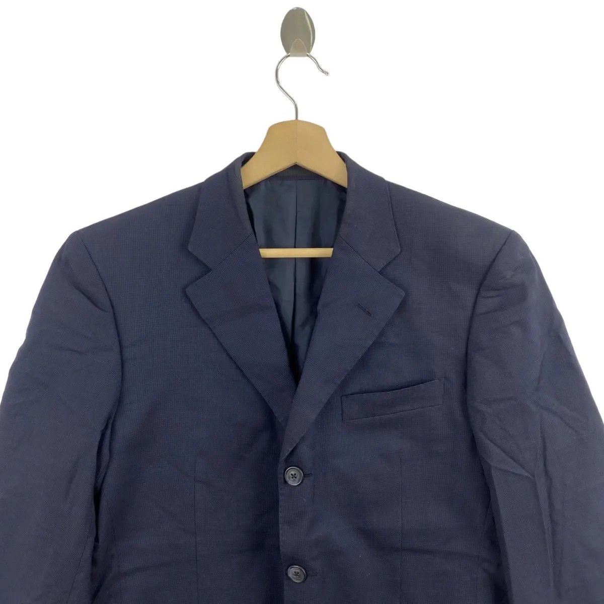 Hanae Mori Vtg HANAE MORI MONSIEUR Collection 3 Button Blazer Sport Size 38R - 2 Thumbnail