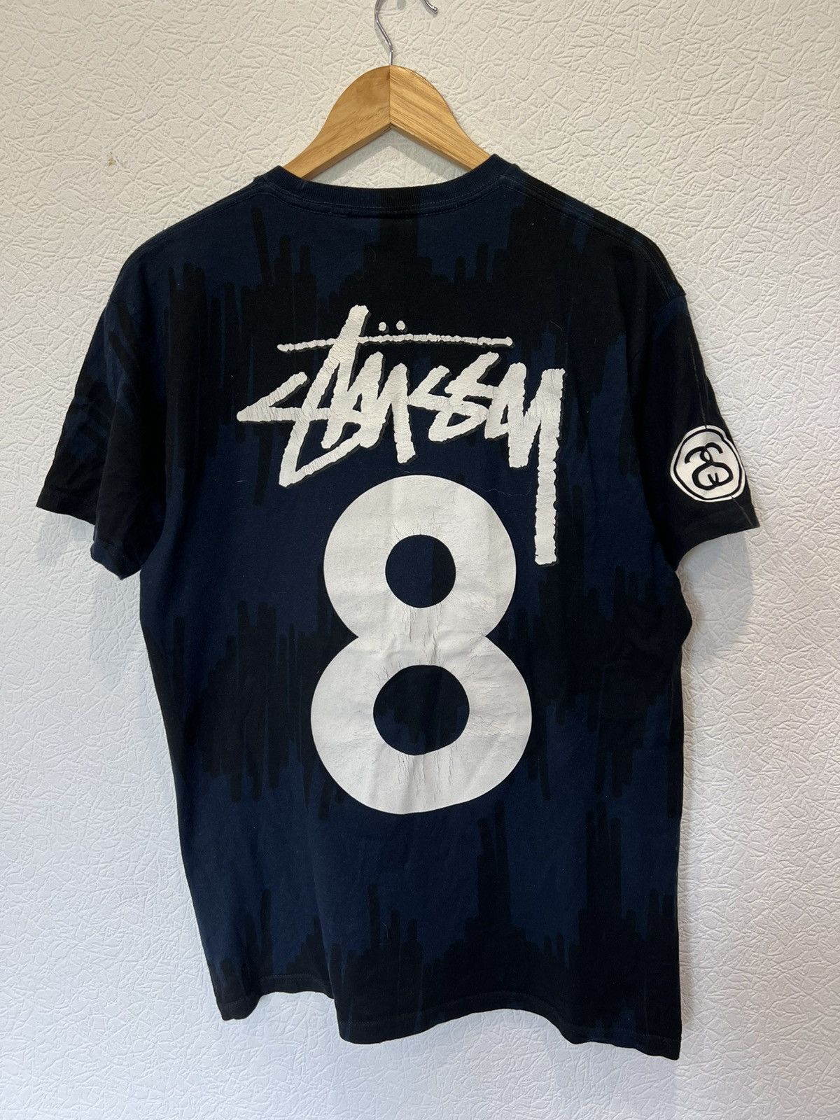 Stussy Vintage Stussy Purple Blue T Shirt Tee Size US M / EU 48-50 / 2 - 1 Thumbnail