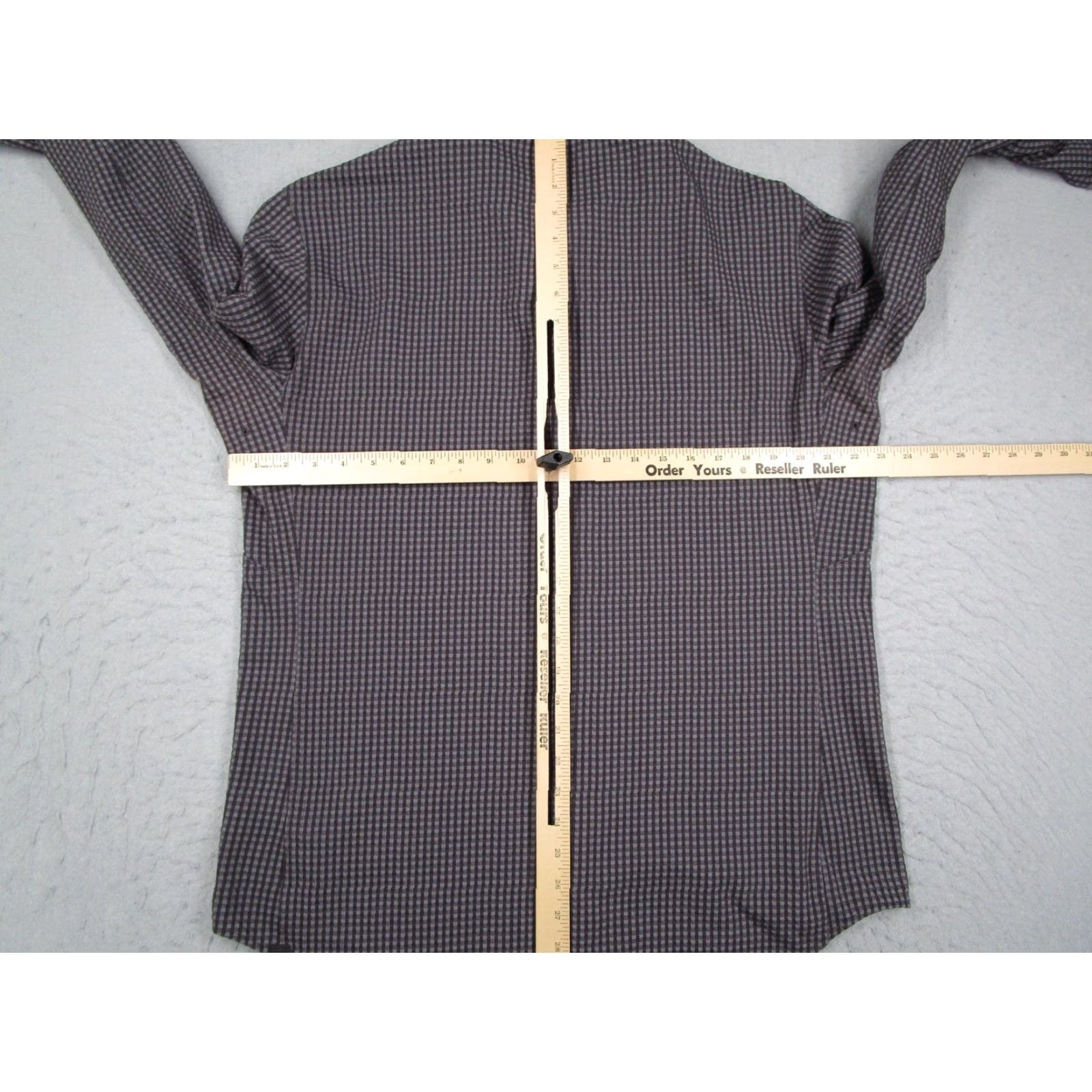 Lululemon Lululemon Shirt Mens Large Gray Black Long Sleeve Button Up Casual Pocket Size US L / EU 52-54 / 3 - 5 Thumbnail