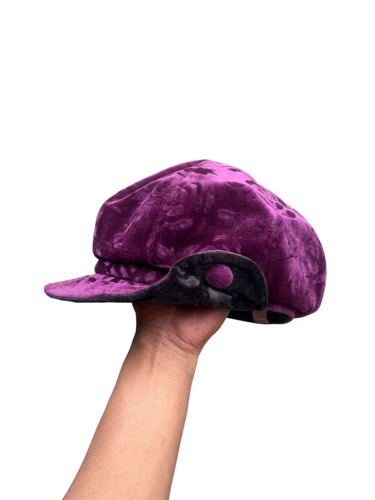 Beauty Beast Japanese Cabbie Hat Purple Vintage Size ONE SIZE - 1 Thumbnail