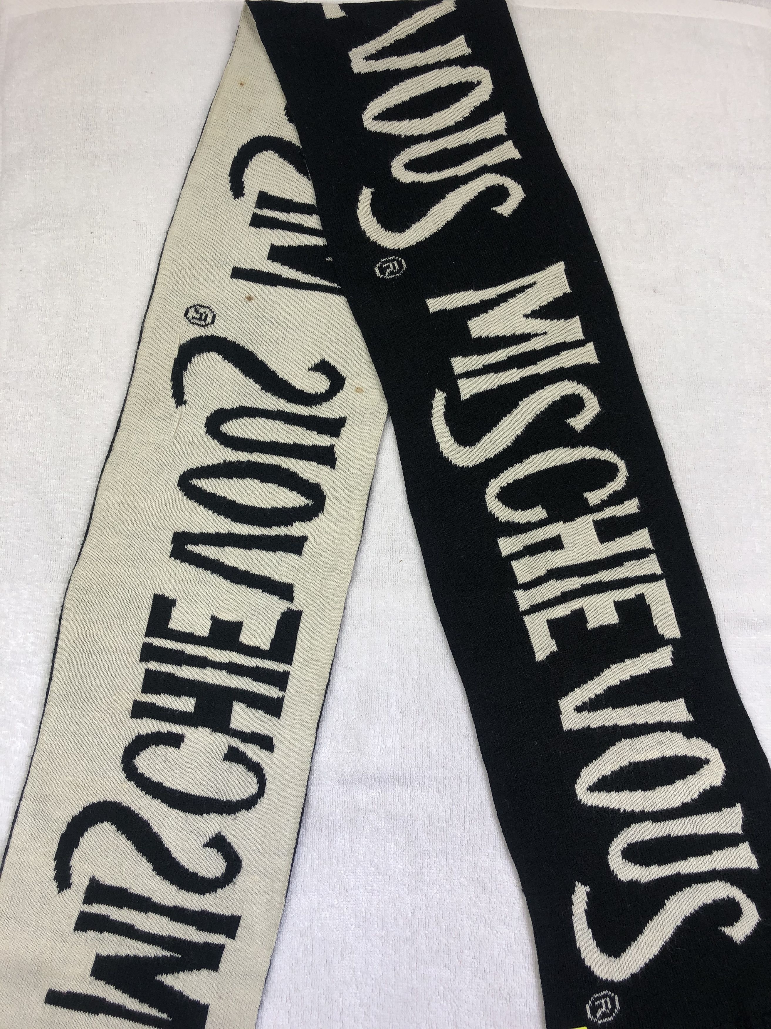 Japanese Brand Mischievous Scarf / Muffler / Neckwear Size ONE SIZE - 7 Thumbnail