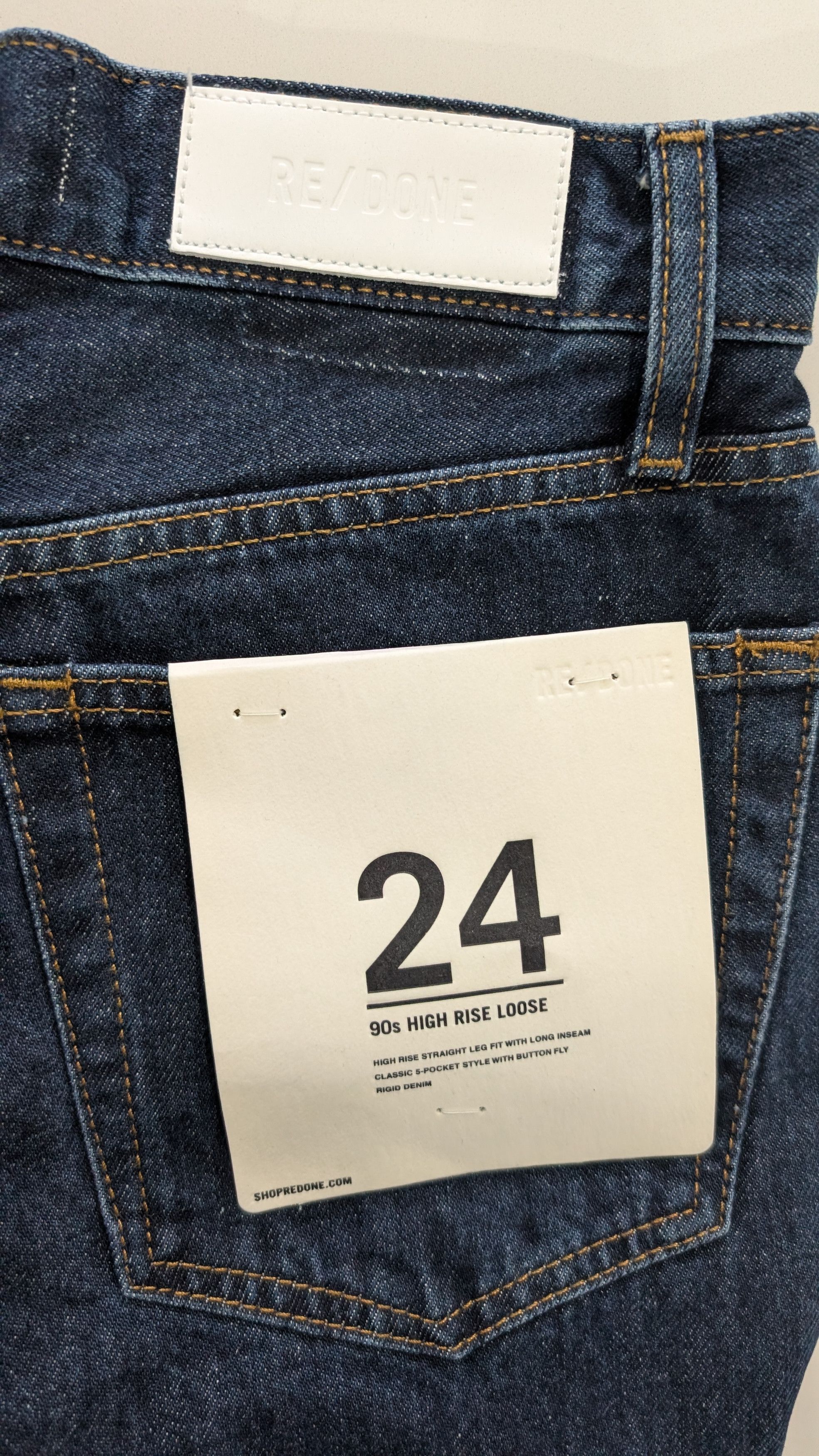 RE/DONE RE/DONE 90s High Rise Loose Jeans Size 24 Size 24" / US 00 / IT 34 - 8 Thumbnail