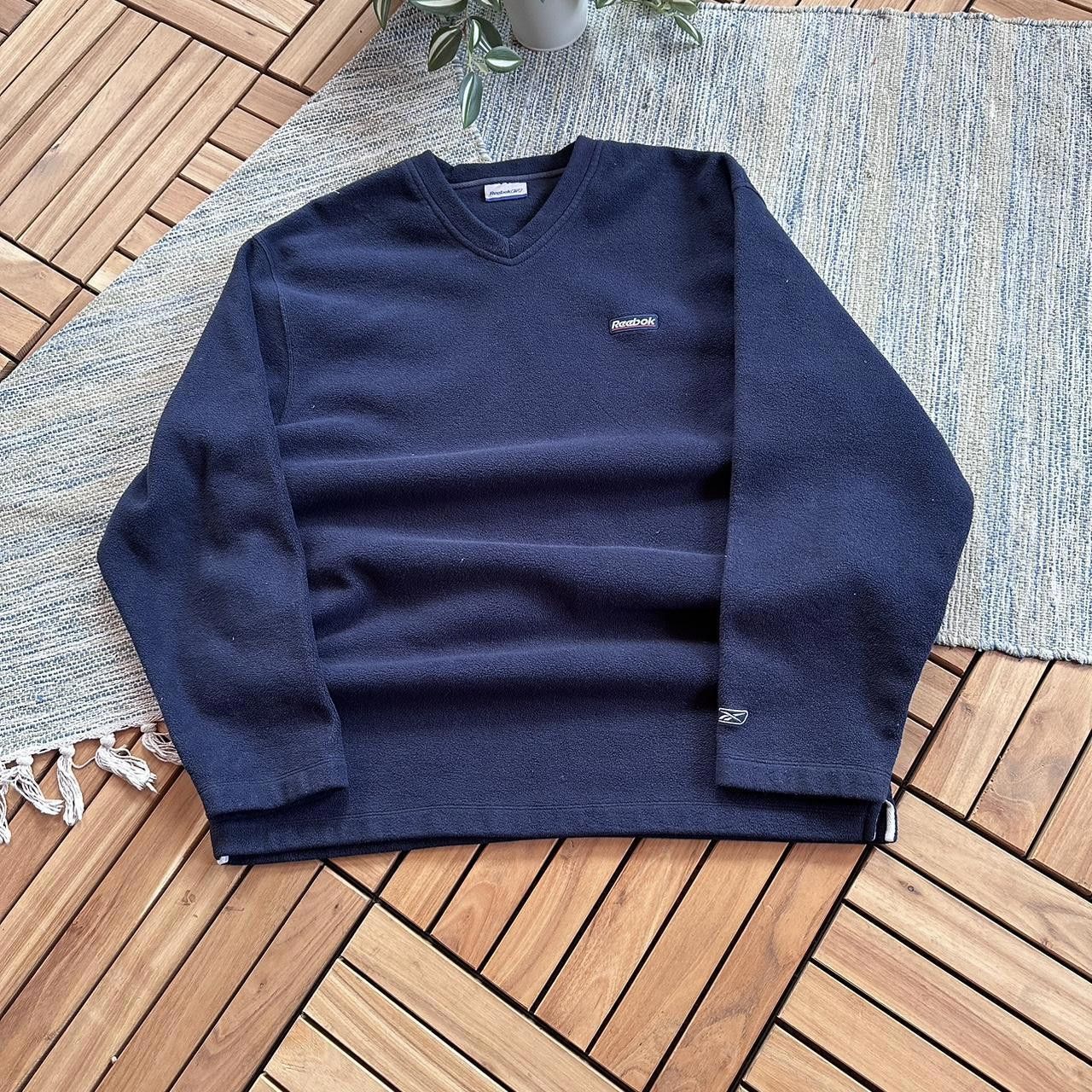 Reebok Vintage Y2K Reebok Sportswear Logo Baggy Fleece Sweatshirt Size US XL / EU 56 / 4 - 1 Thumbnail