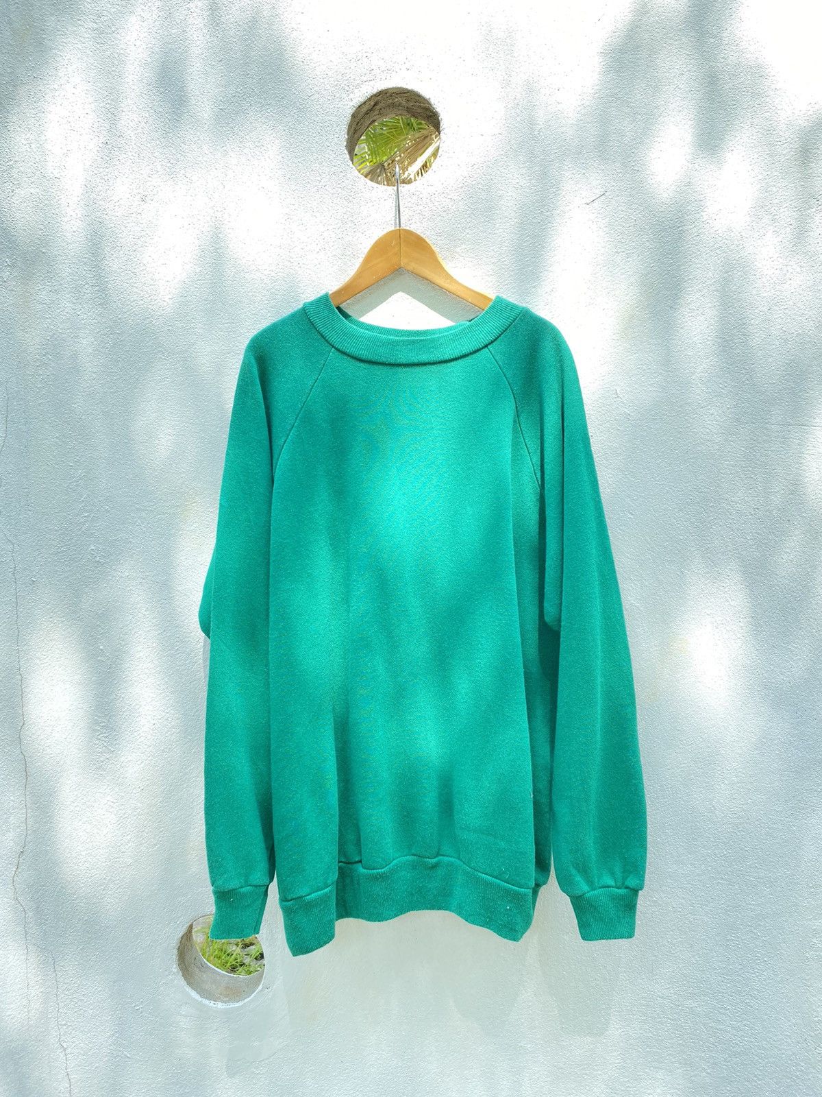 Vintage Vintage green sweater Size US XL / EU 56 / 4 - 1 Thumbnail