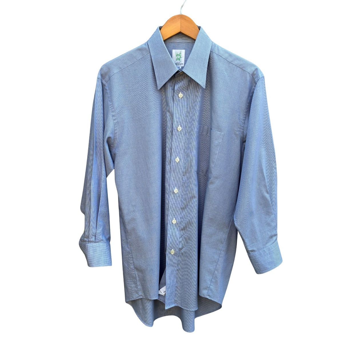 Pierre Balmain Pierre Balmain Paris Vent Vert Gingham Check Dress Shirt Size US XL / EU 56 / 4 - 1 Thumbnail