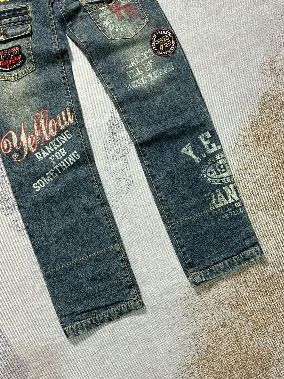Hysteric Glamour Hysteric Glamour Graffiti Denim Size US 30 / EU 46 - 4 Thumbnail